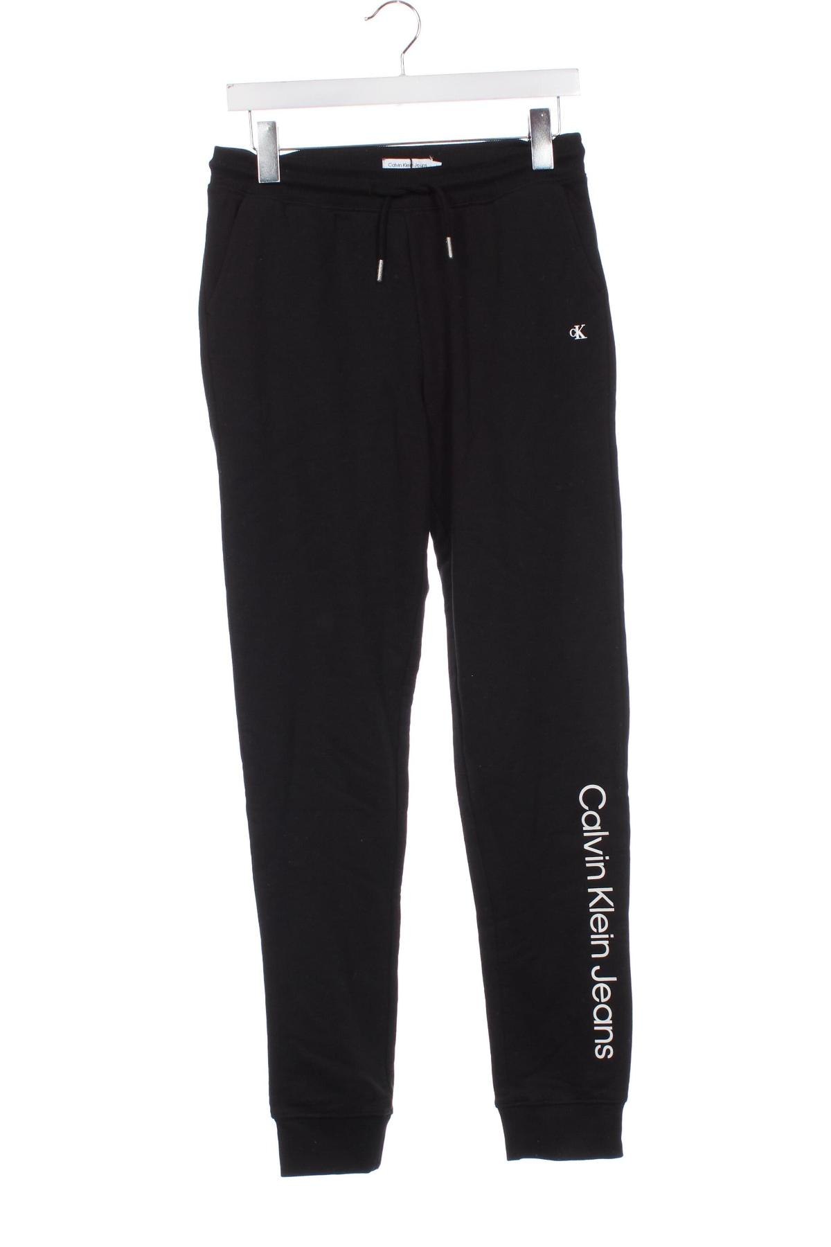 Detské tepláky Calvin Klein Jeans, Veľkosť 15-18y/ 170-176 cm, Farba Čierna, Cena  36,45 €