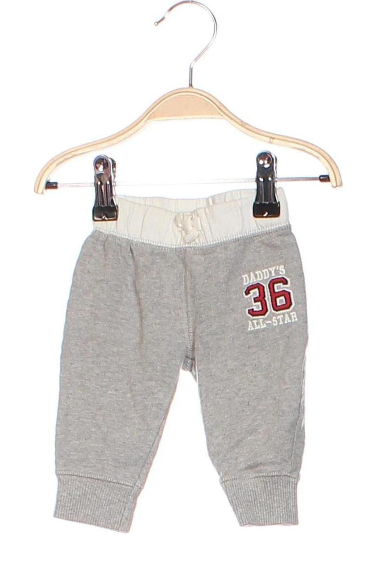 Kinder Sporthose Carter's, Größe 2-3m/ 56-62 cm, Farbe Grau, Preis 14,99 €