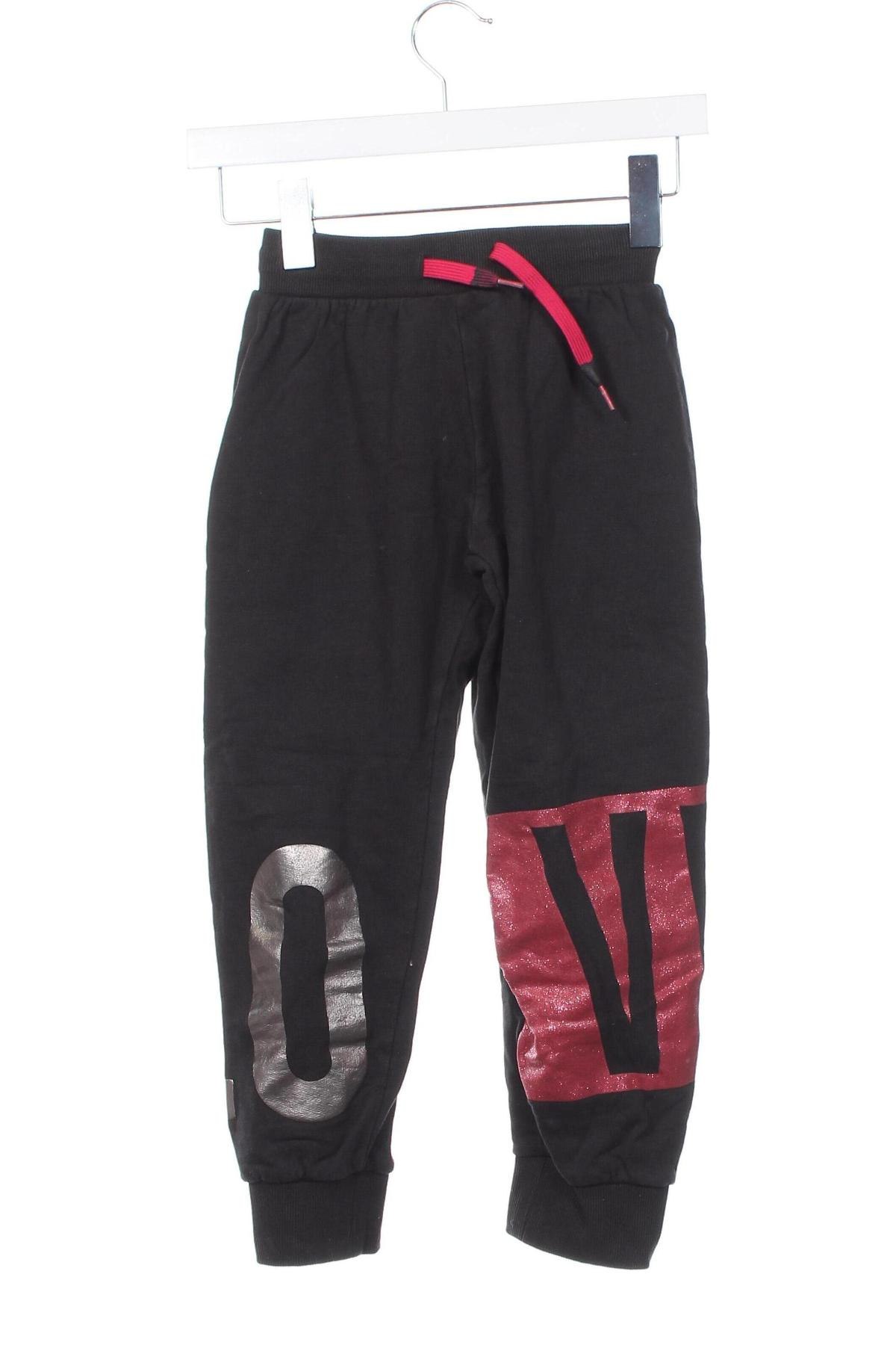 Pantaloni de trening, pentru copii Melby, Mărime 7-8y/ 128-134 cm, Culoare Negru, Preț 34,99 Lei