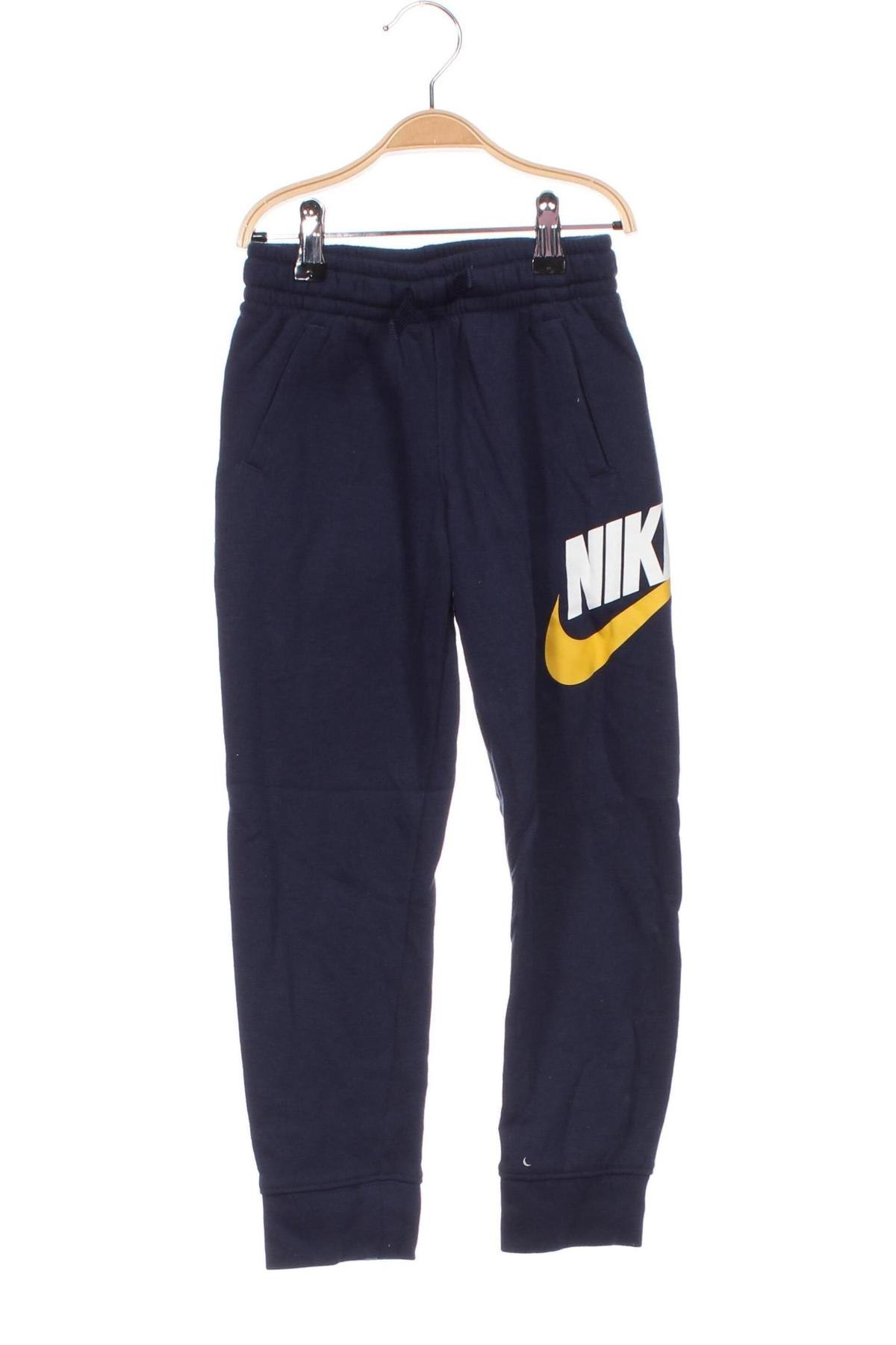 Pantaloni de trening, pentru copii Nike, Mărime 5-6y/ 116-122 cm, Culoare Albastru, Preț 58,99 Lei