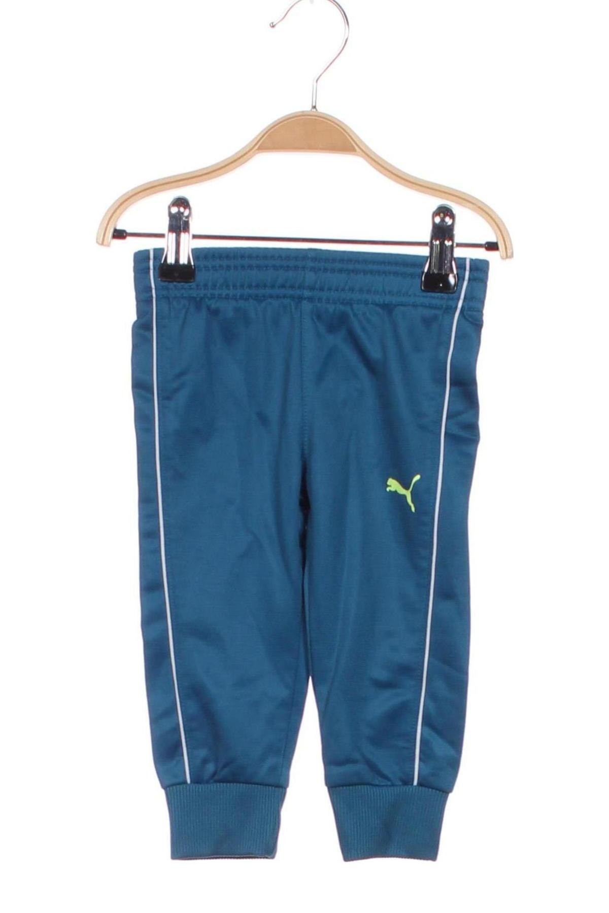 Pantaloni de trening, pentru copii PUMA, Mărime 9-12m/ 74-80 cm, Culoare Albastru, Preț 98,99 Lei