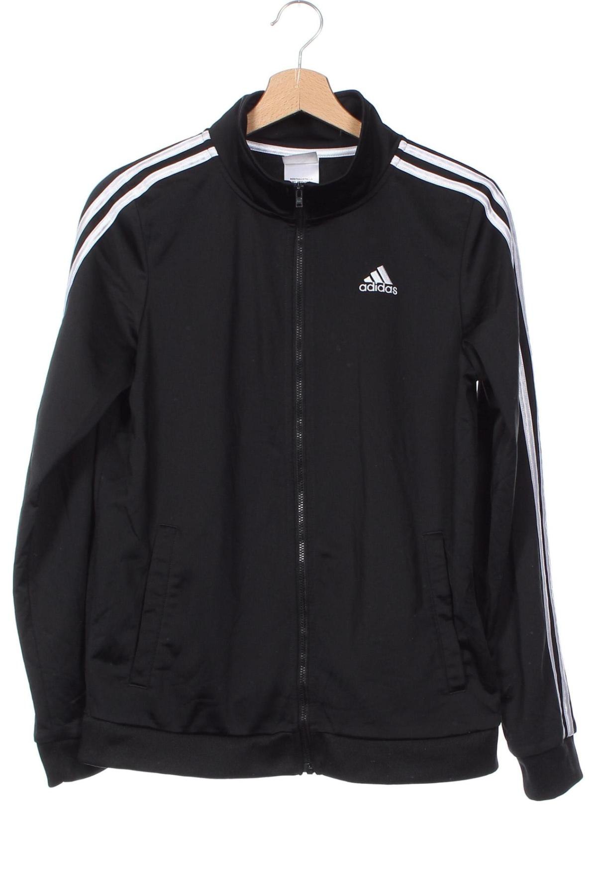 Kinder Sportoberteil Adidas, Größe 15-18y/ 170-176 cm, Farbe Schwarz, Preis 17,49 €