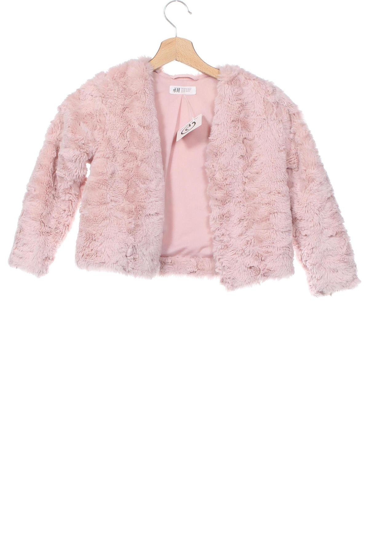 Kinderjacke H&M, Größe 4-5y/ 110-116 cm, Farbe Rosa, Preis 25,06 €