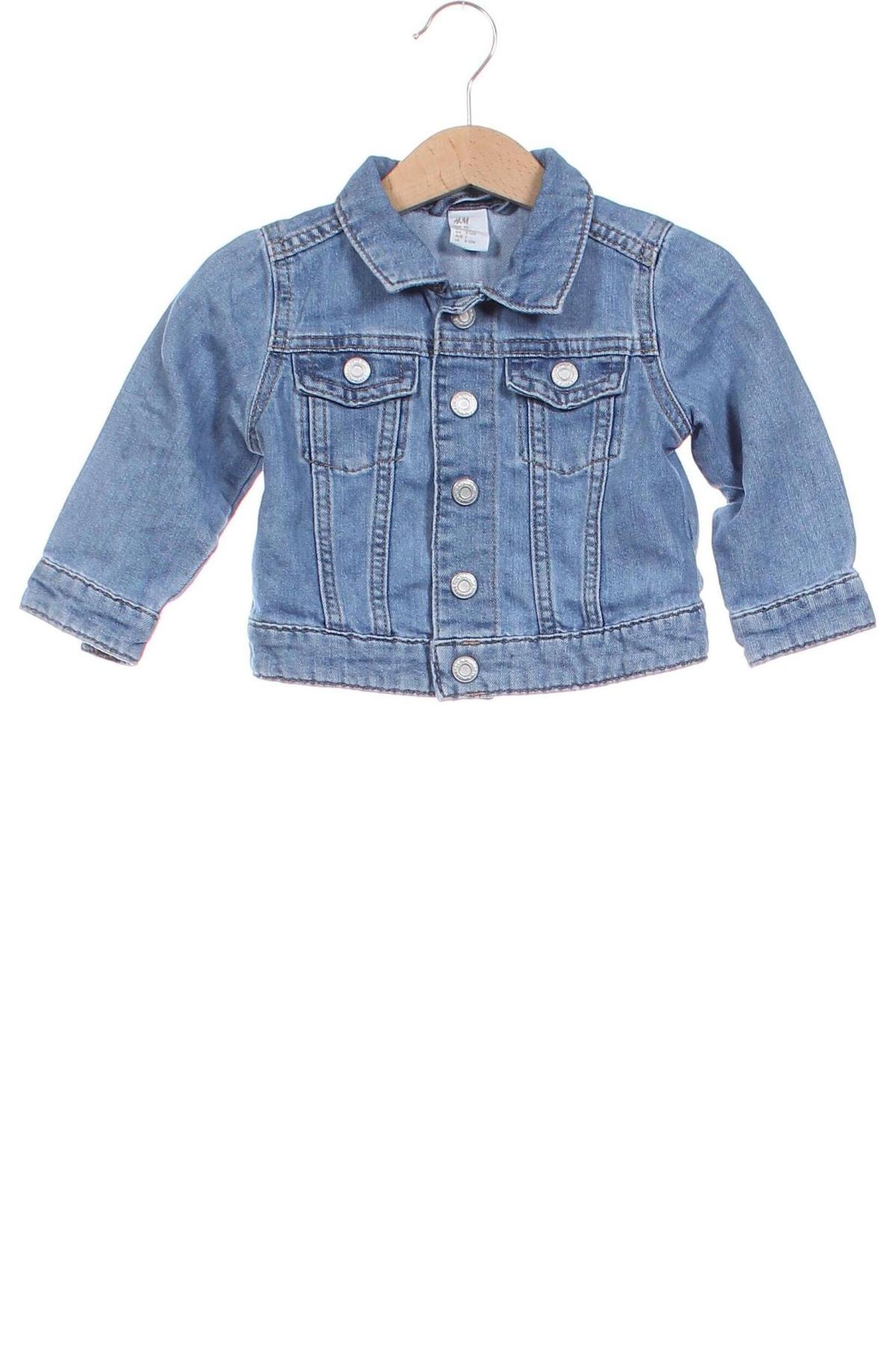 Kinderjacke H&M, Größe 12-18m/ 80-86 cm, Farbe Blau, Preis 10,99 €