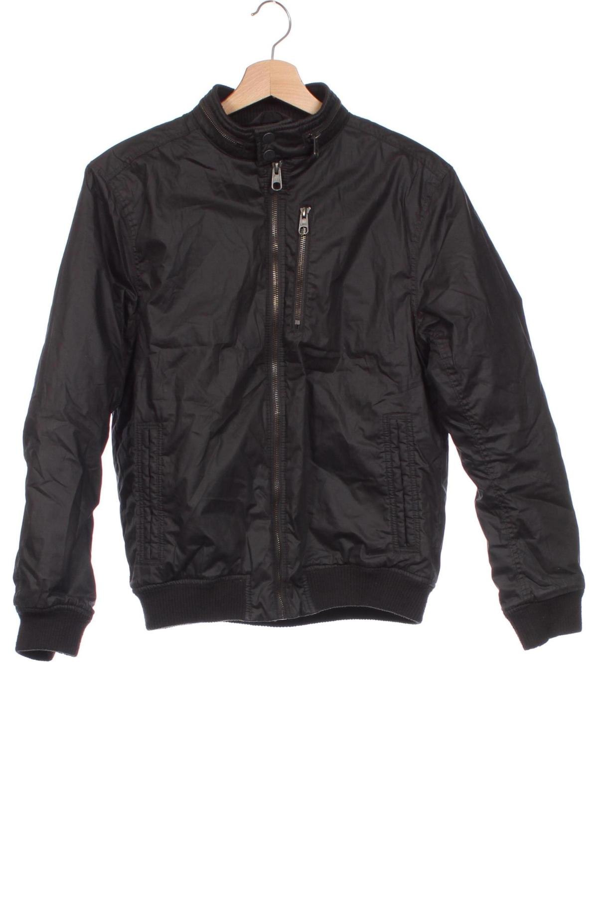 Kinderjacke H&M L.O.G.G., Größe 12-13y/ 158-164 cm, Farbe Schwarz, Preis € 10,49