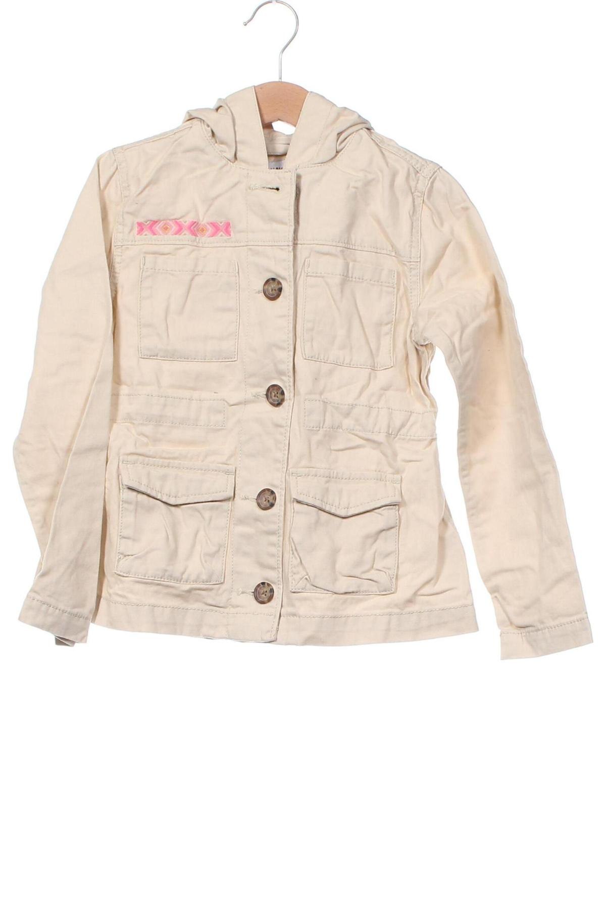 Kinderjacke Old Navy, Größe 6-7y/ 122-128 cm, Farbe Ecru, Preis € 7,49