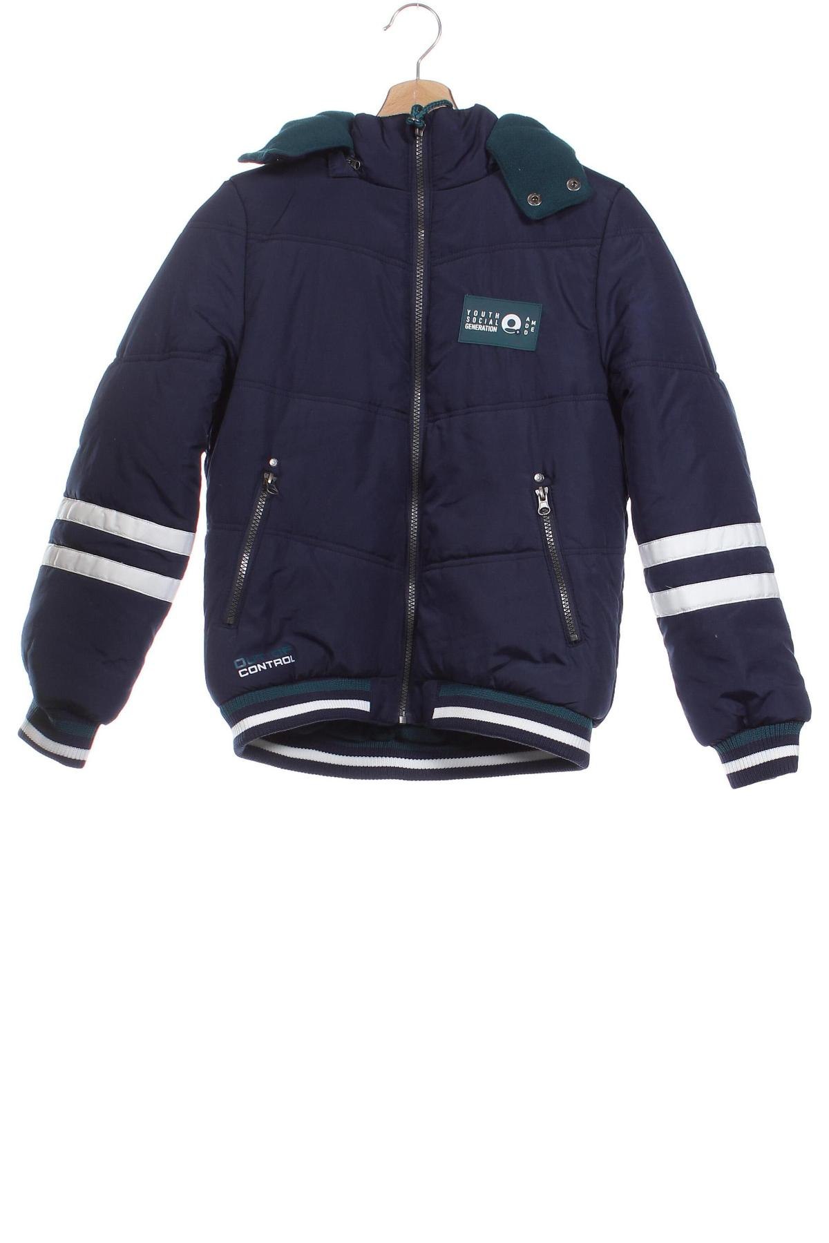 Kinderjacke Piazza Italia, Größe 11-12y/ 152-158 cm, Farbe Blau, Preis 52,53 €