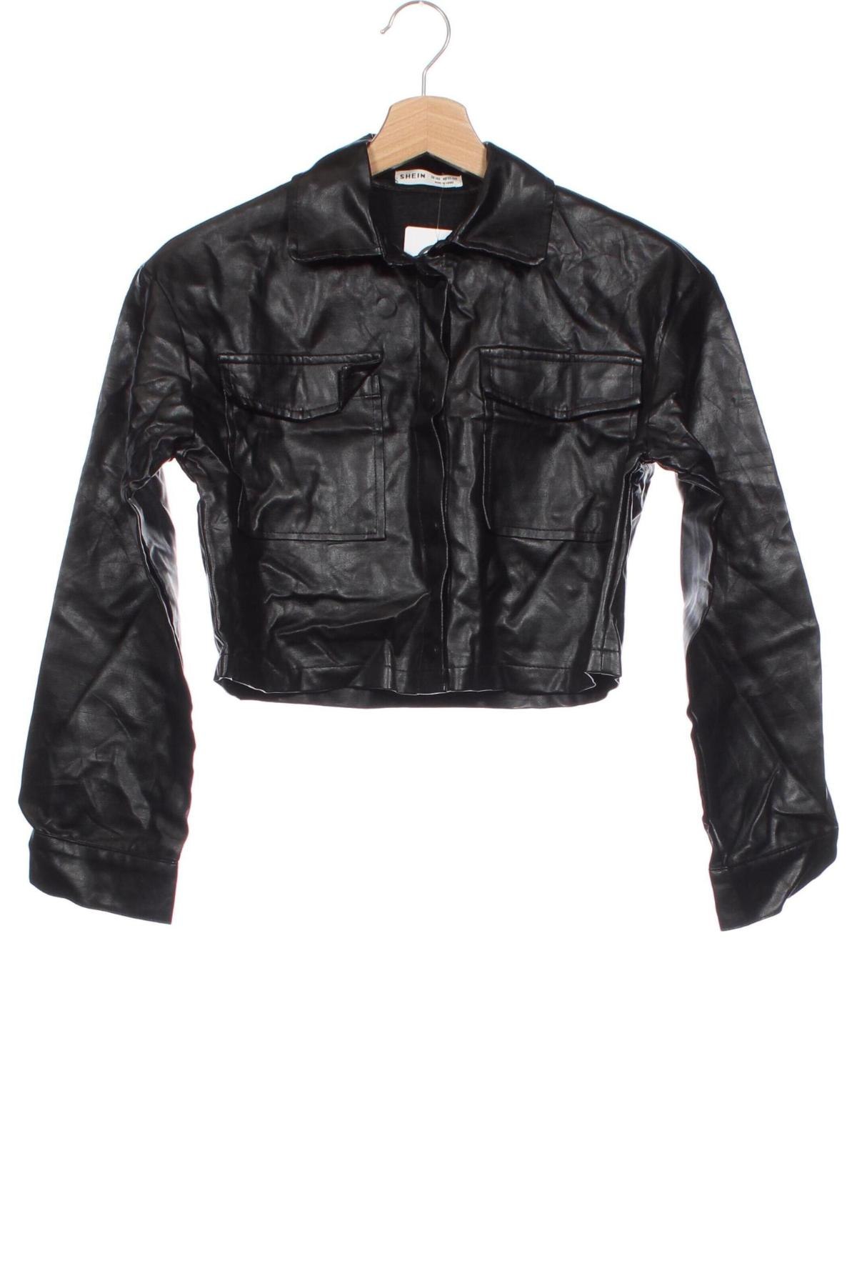 Kinderjacke SHEIN, Größe 11-12y/ 152-158 cm, Farbe Schwarz, Preis € 12,99