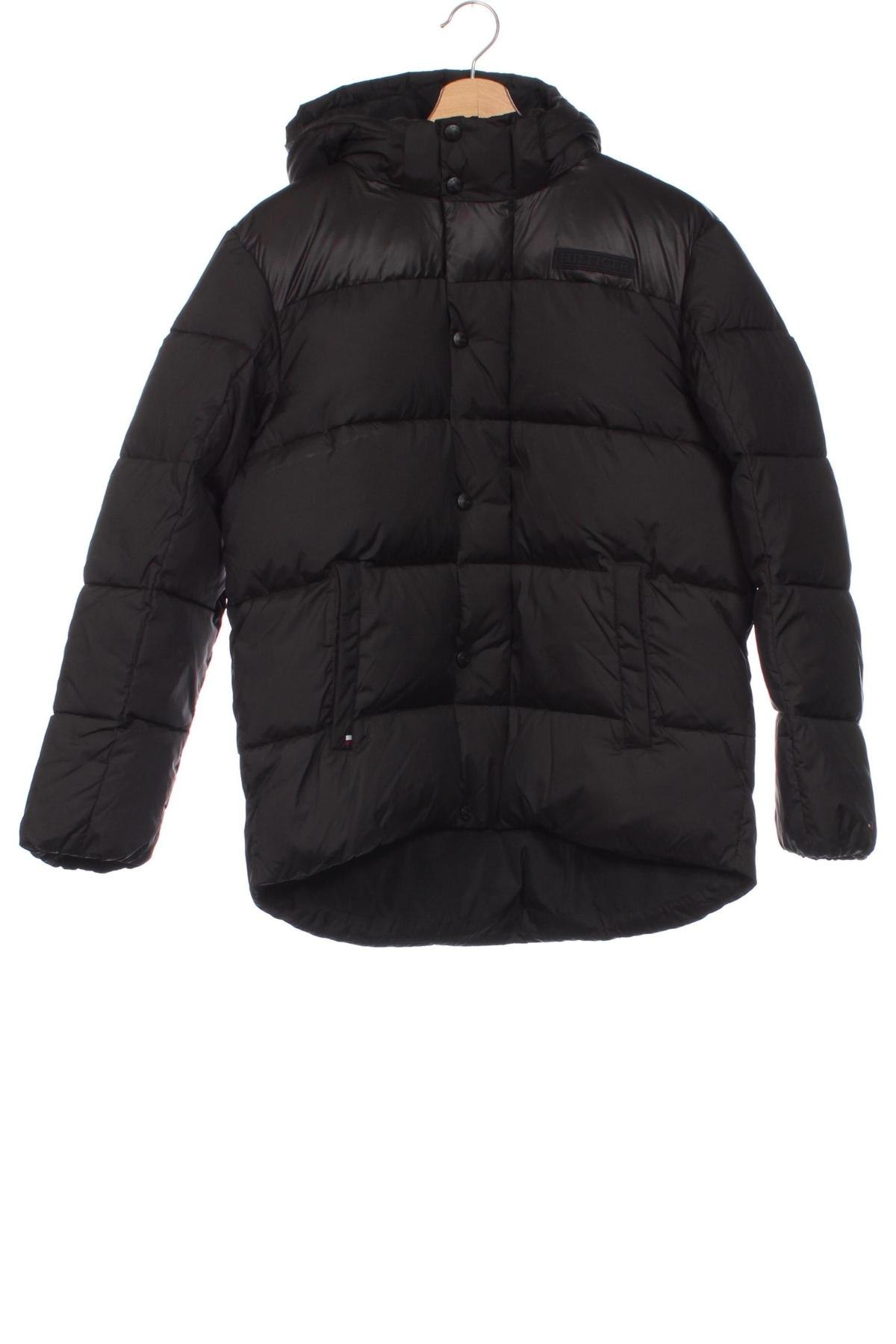 Kinderjacke Tommy Hilfiger, Größe 12-13y/ 158-164 cm, Farbe Schwarz, Preis 182,99 €