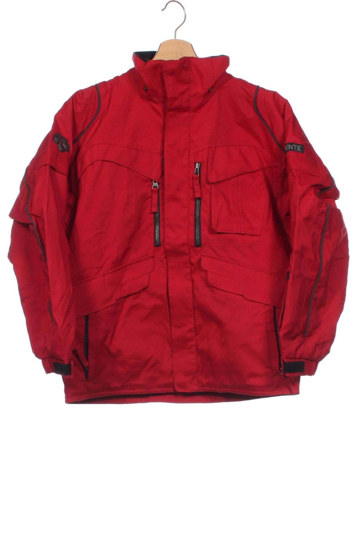 Kinderjacke für Wintersport Descente, Größe 8-9y/ 134-140 cm, Farbe Rot, Preis 24,99 €