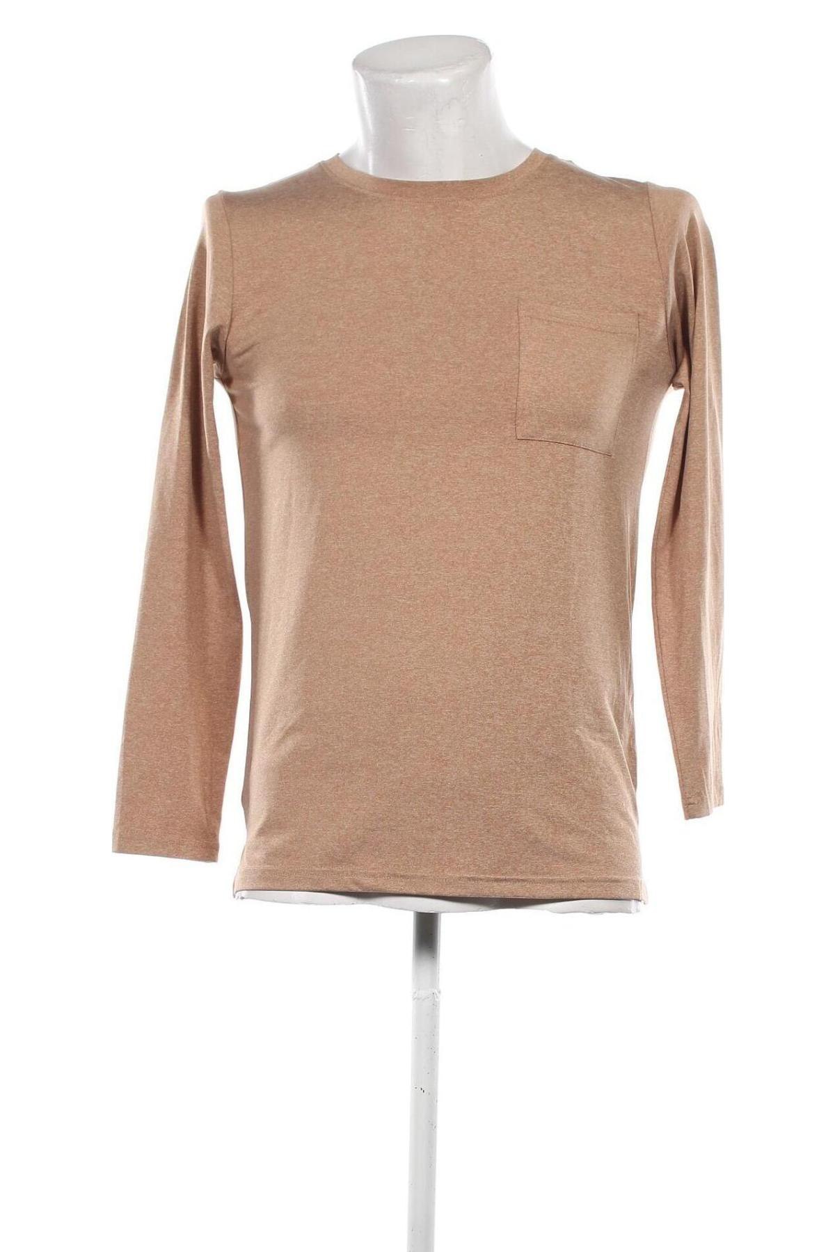 Herren Shirt, Größe S, Farbe Beige, Preis 3,99 €