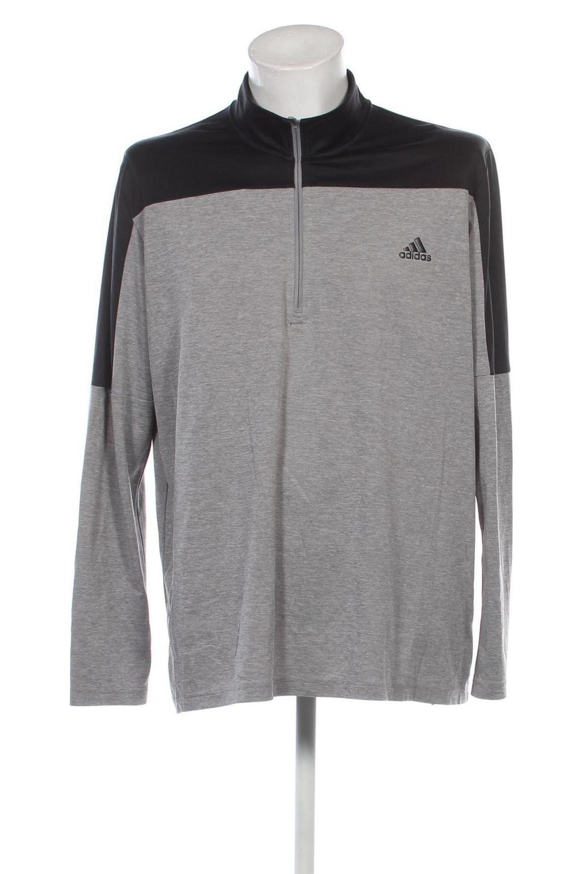 Herren Shirt Adidas, Größe XXL, Farbe Grau, Preis € 27,99