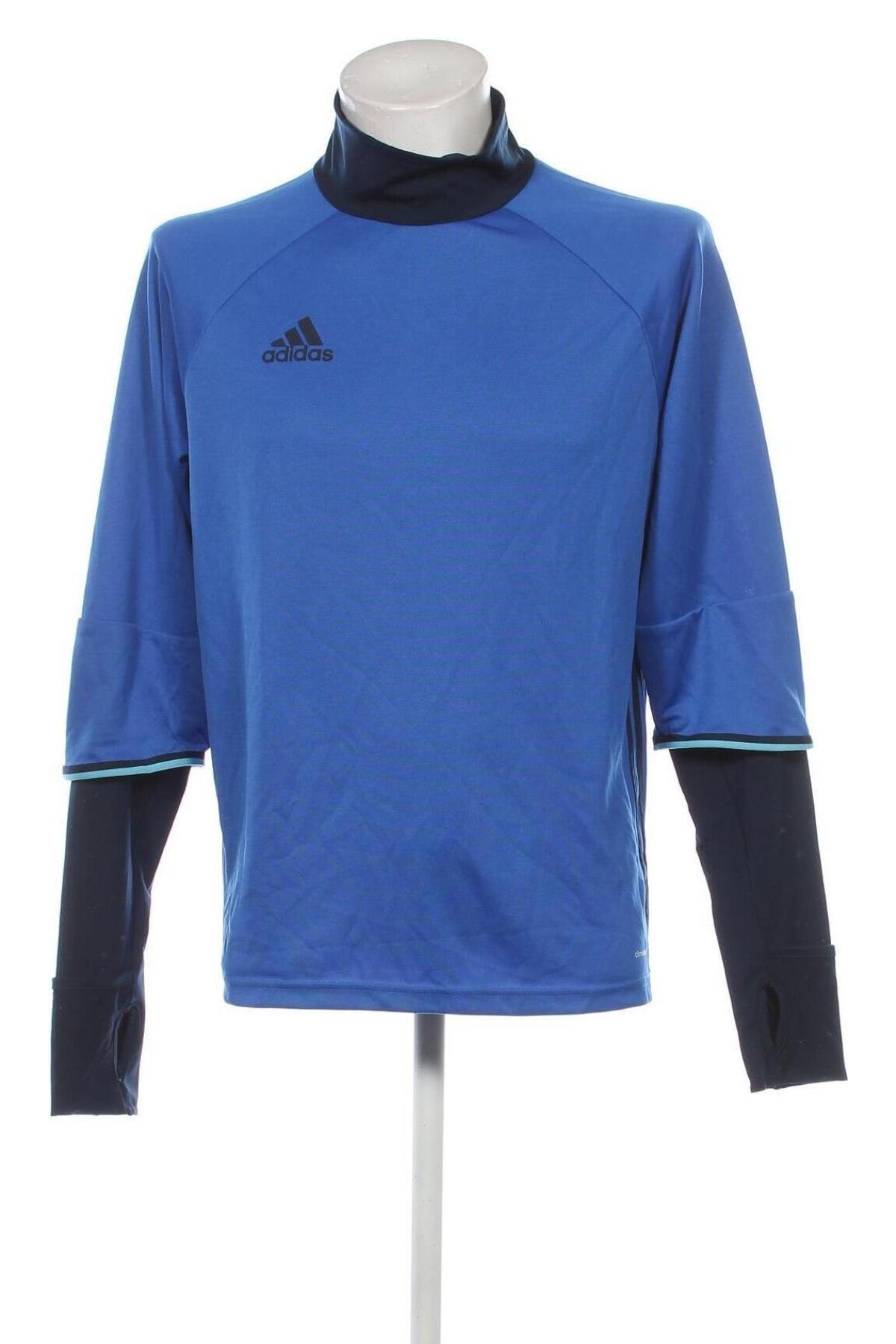 Męska bluzka Adidas, Rozmiar L, Kolor Niebieski, Cena 125,99 zł