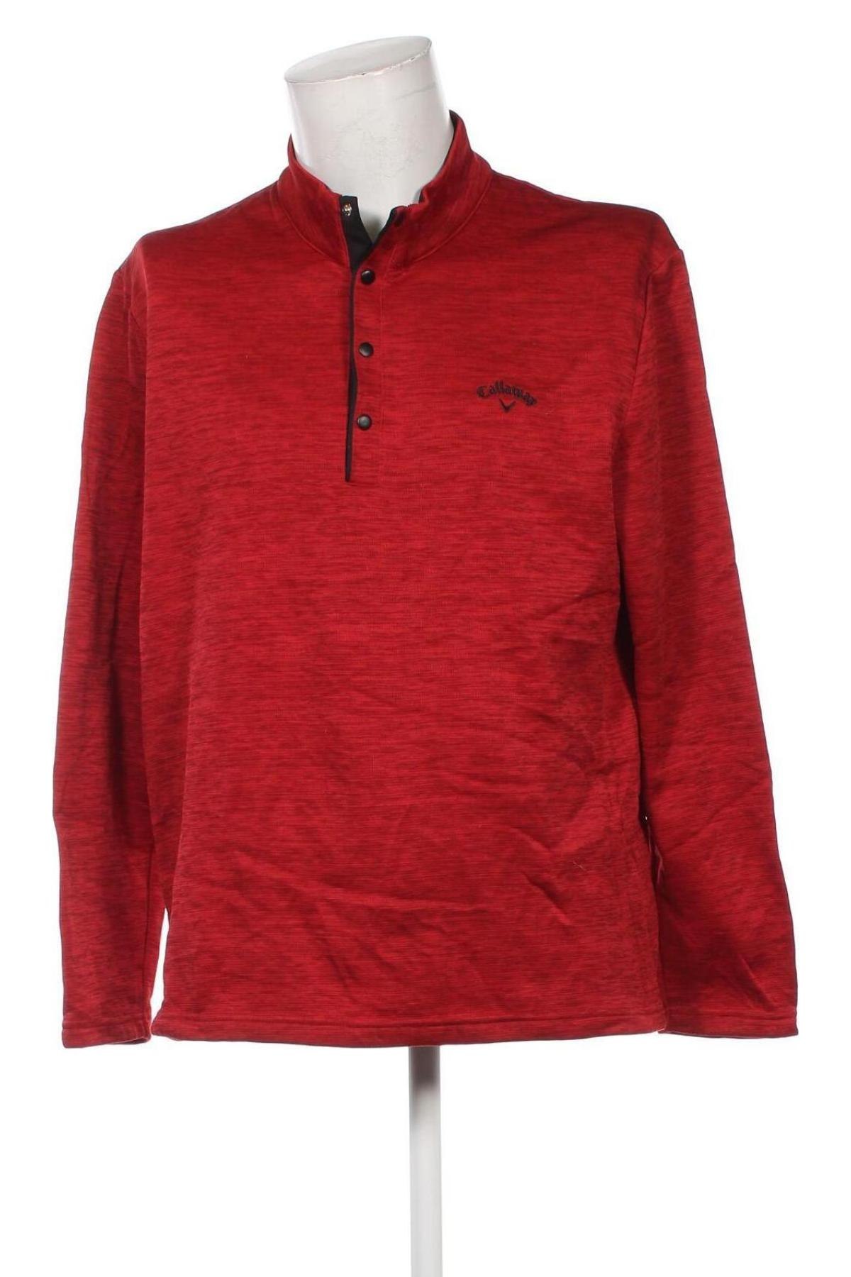 Herren Shirt Callaway, Größe XL, Farbe Rot, Preis 6,99 €