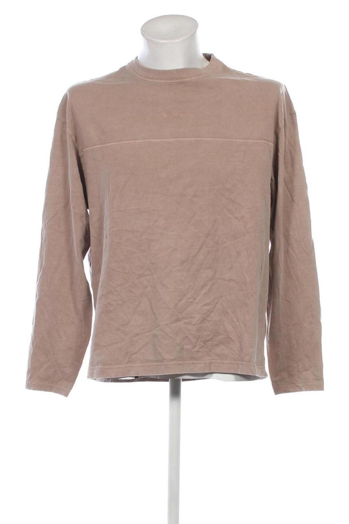 Herren Shirt Calvin Klein, Größe M, Farbe Beige, Preis 19,49 €