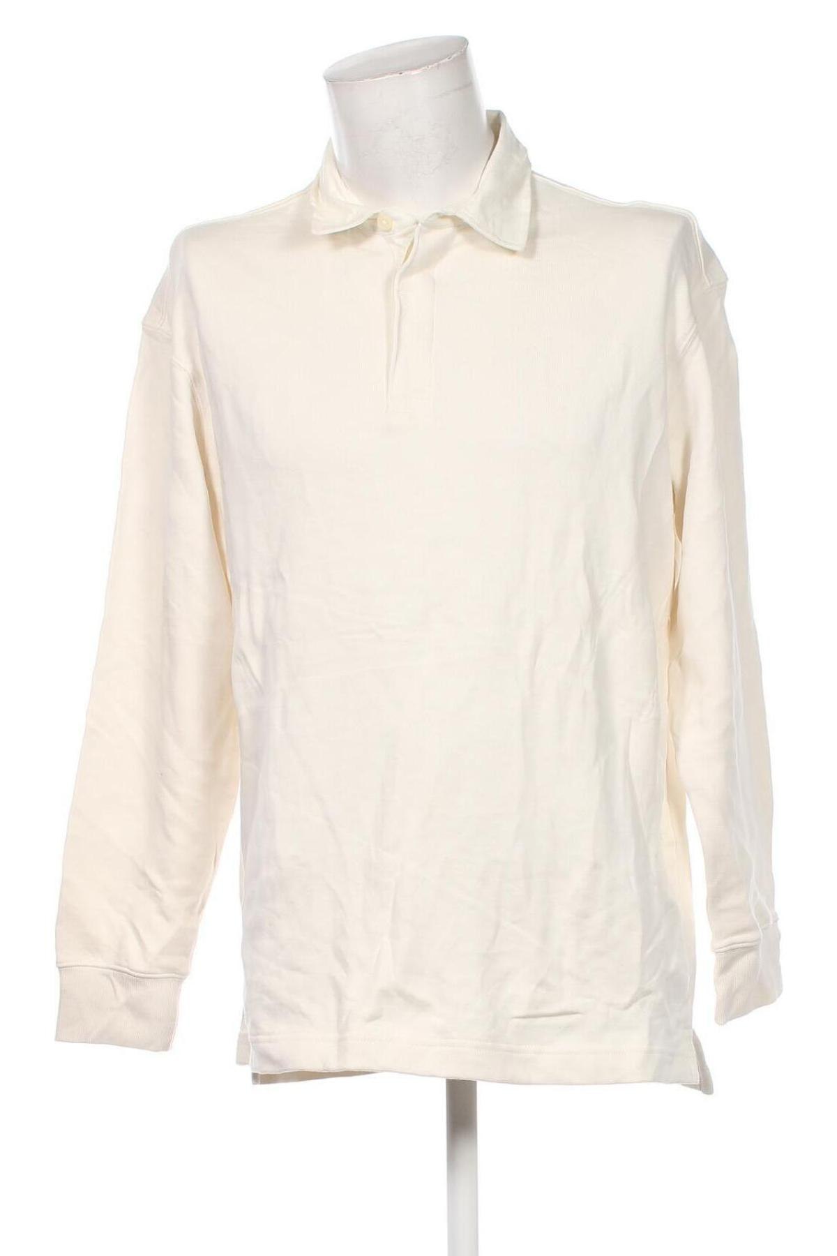 Herren Shirt H&M, Größe L, Farbe Ecru, Preis € 7,99