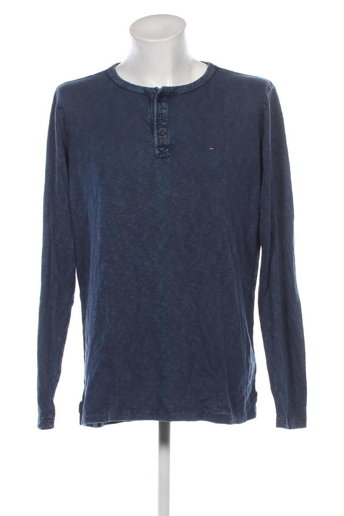 Pánske tričko  Hilfiger Denim, Veľkosť XXL, Farba Modrá, Cena  14,45 €