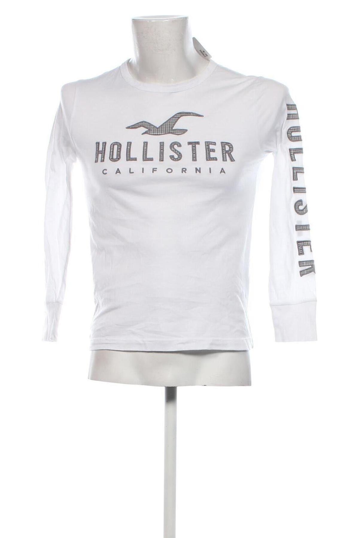 Męska bluzka Hollister, Rozmiar XXS, Kolor Biały, Cena 29,99 zł