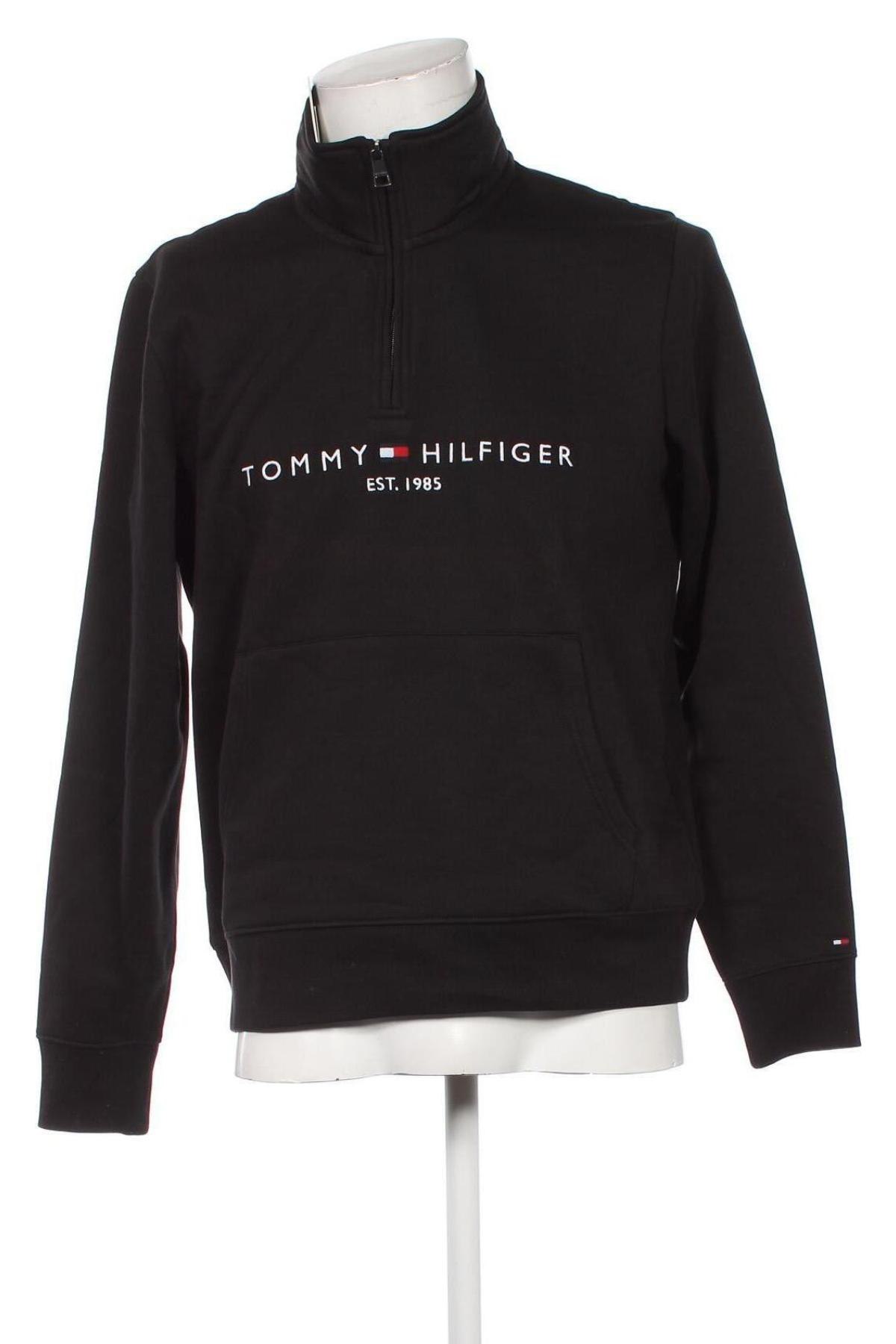 Męska bluzka Tommy Hilfiger, Rozmiar L, Kolor Czarny, Cena 396,99 zł