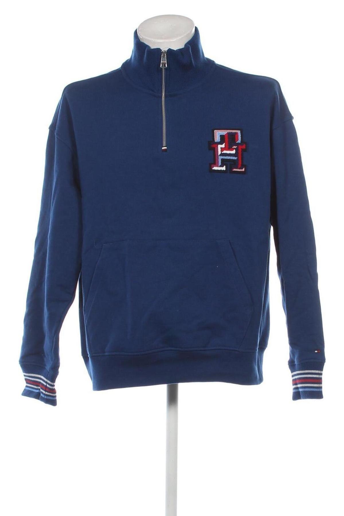 Bluză de bărbați Tommy Hilfiger, Mărime M, Culoare Albastru, Preț 434,99 Lei