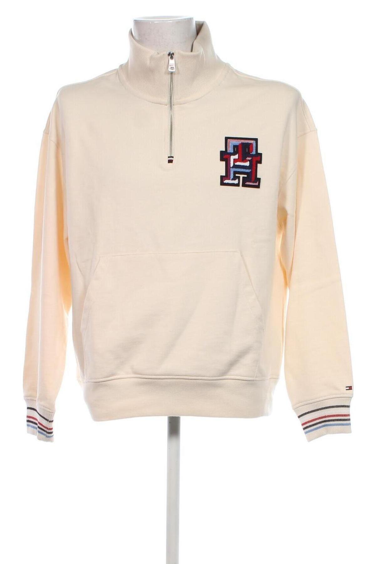 Bluză de bărbați Tommy Hilfiger, Mărime XL, Culoare Bej, Preț 434,99 Lei