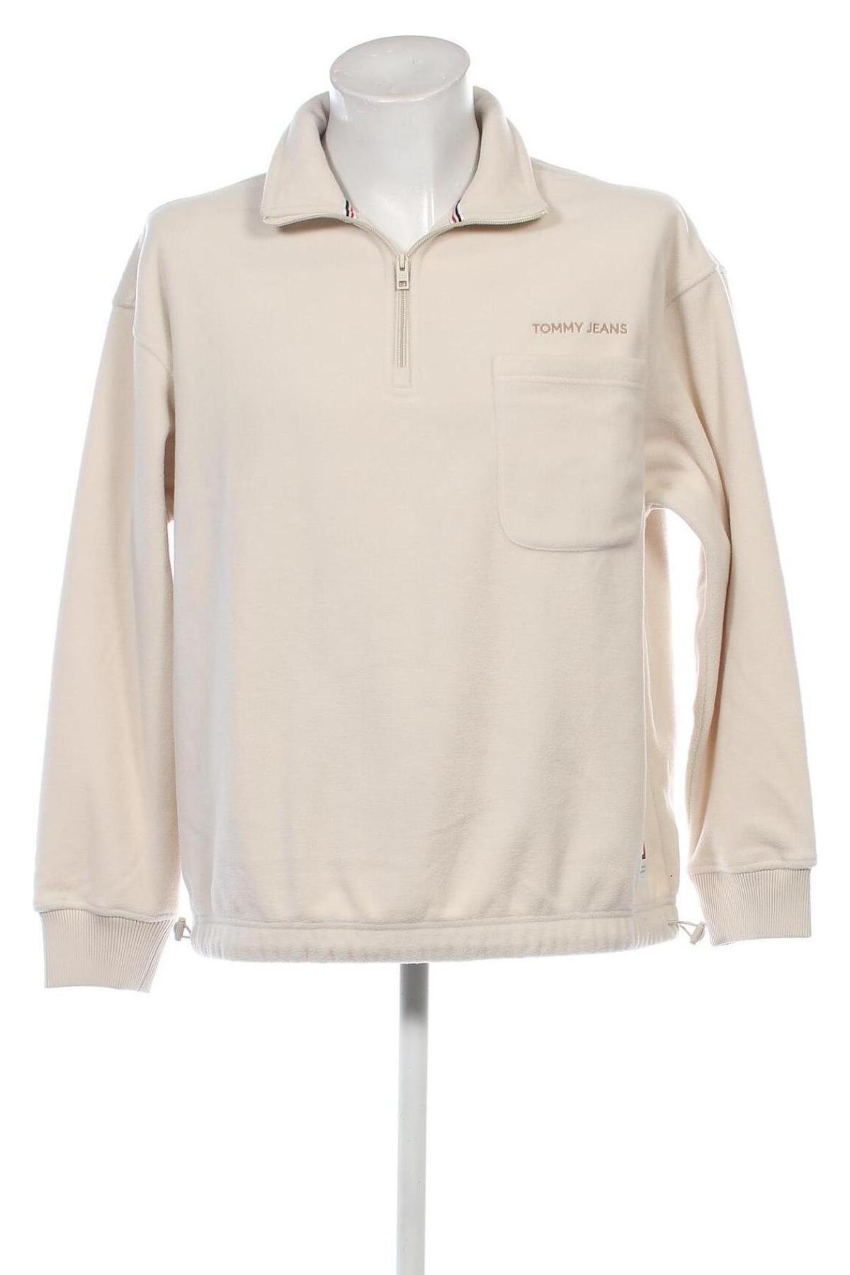 Herren Shirt Tommy Jeans, Größe L, Farbe Beige, Preis 80,49 €