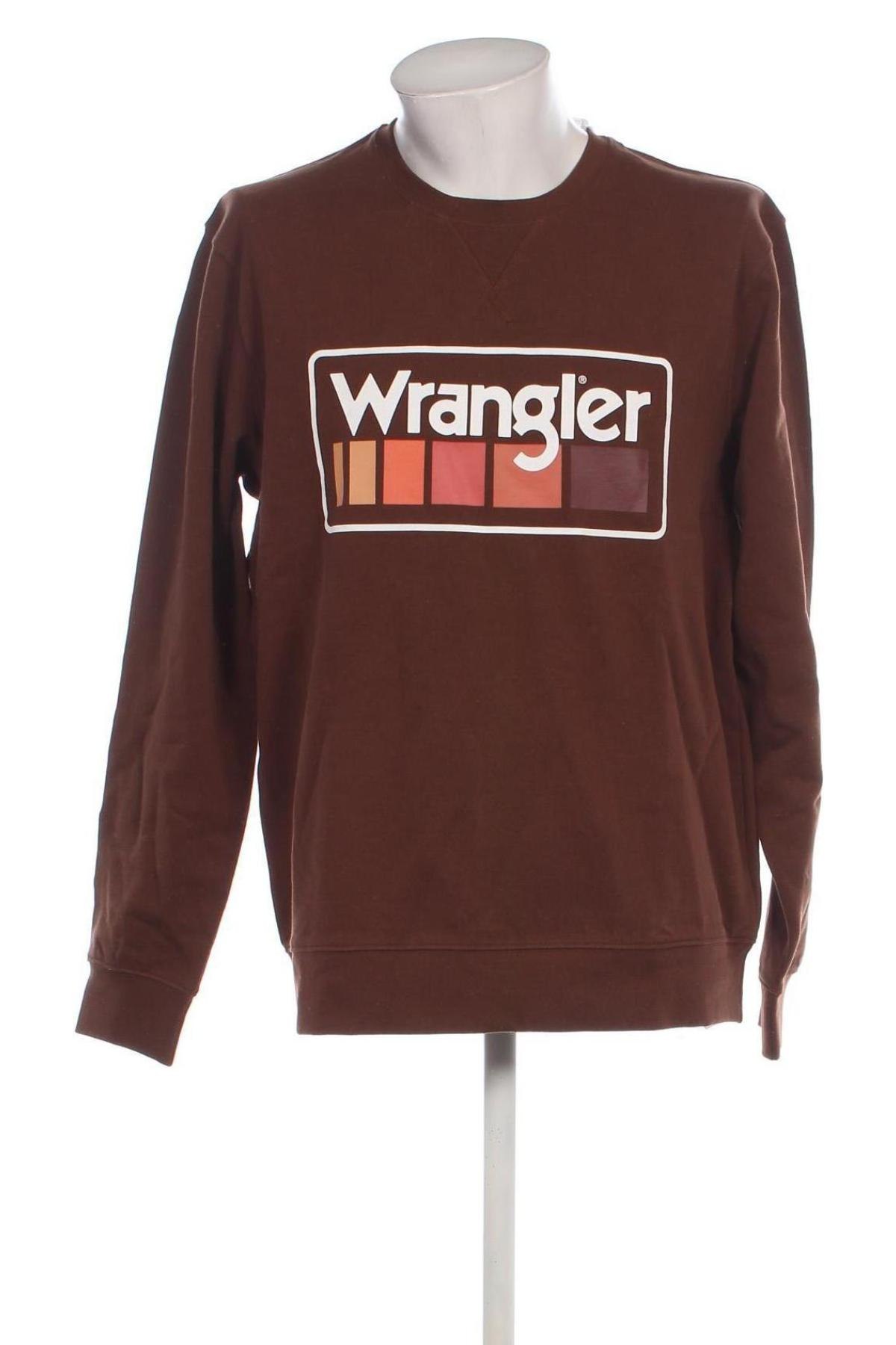 Herren Shirt Wrangler, Größe L, Farbe Braun, Preis € 33,99