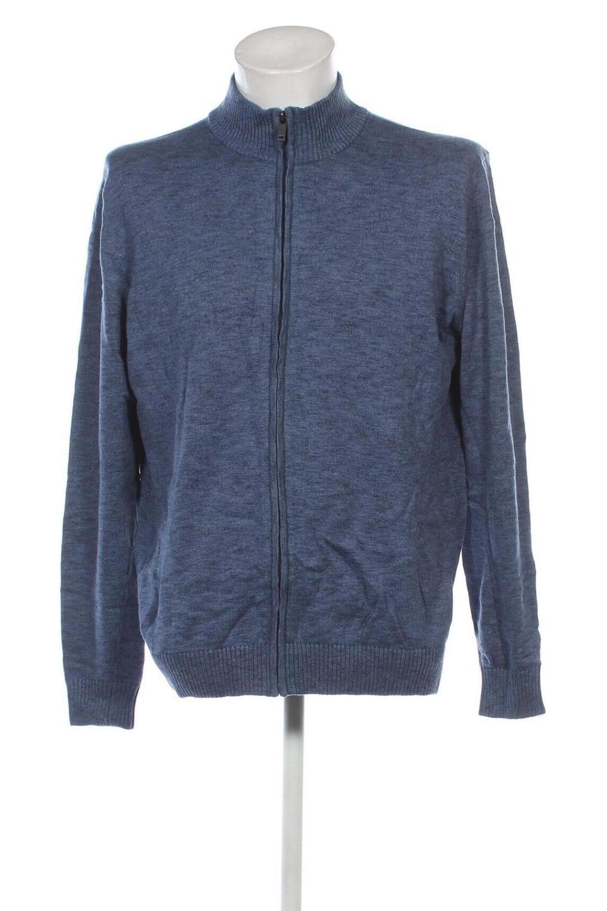 Herren Strickjacke C&A, Größe L, Farbe Blau, Preis 17,99 €