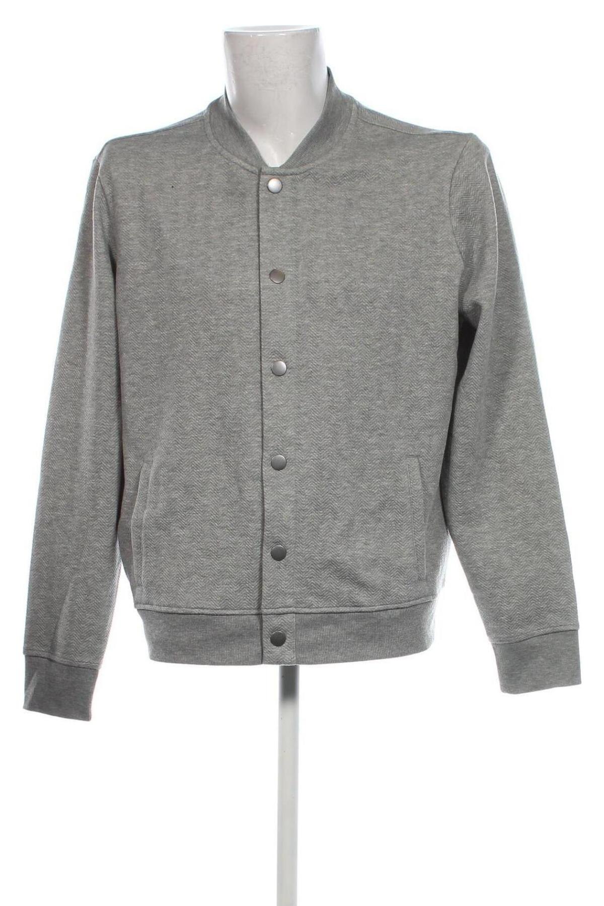 Herren Strickjacke Express, Größe L, Farbe Grau, Preis € 5,49