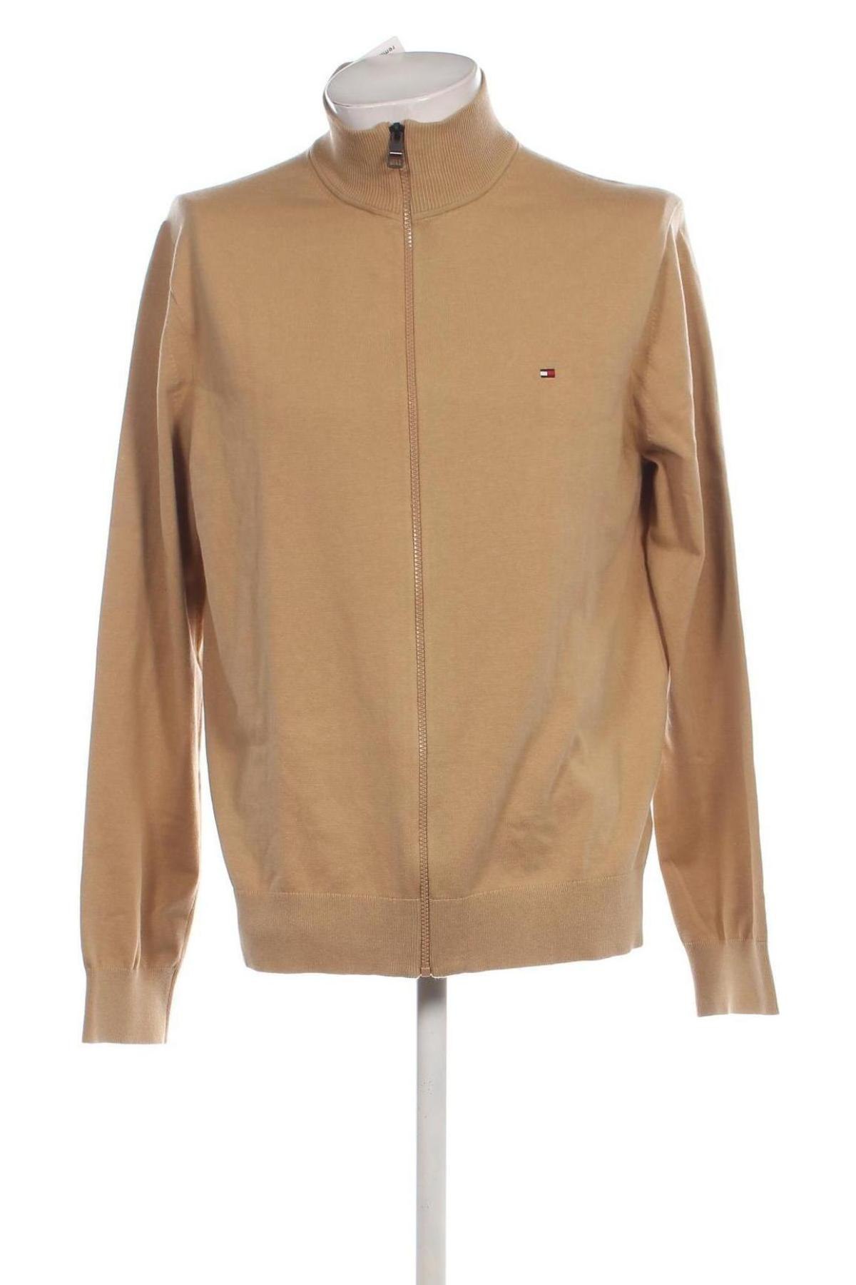 Pánsky kardigán Tommy Hilfiger, Veľkosť XXL, Farba Hnedá, Cena  85,95 €