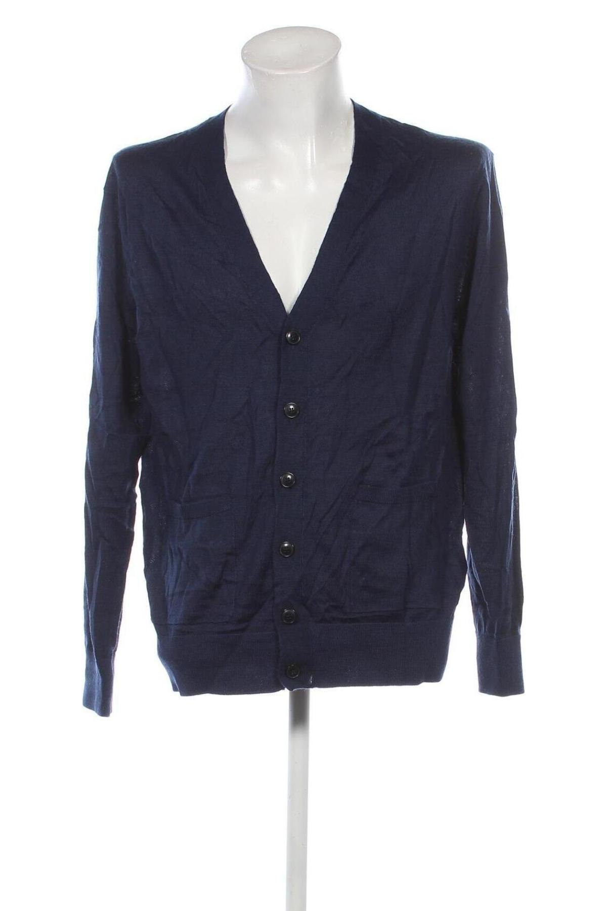 Herren Strickjacke Zara, Größe XL, Farbe Blau, Preis € 25,49