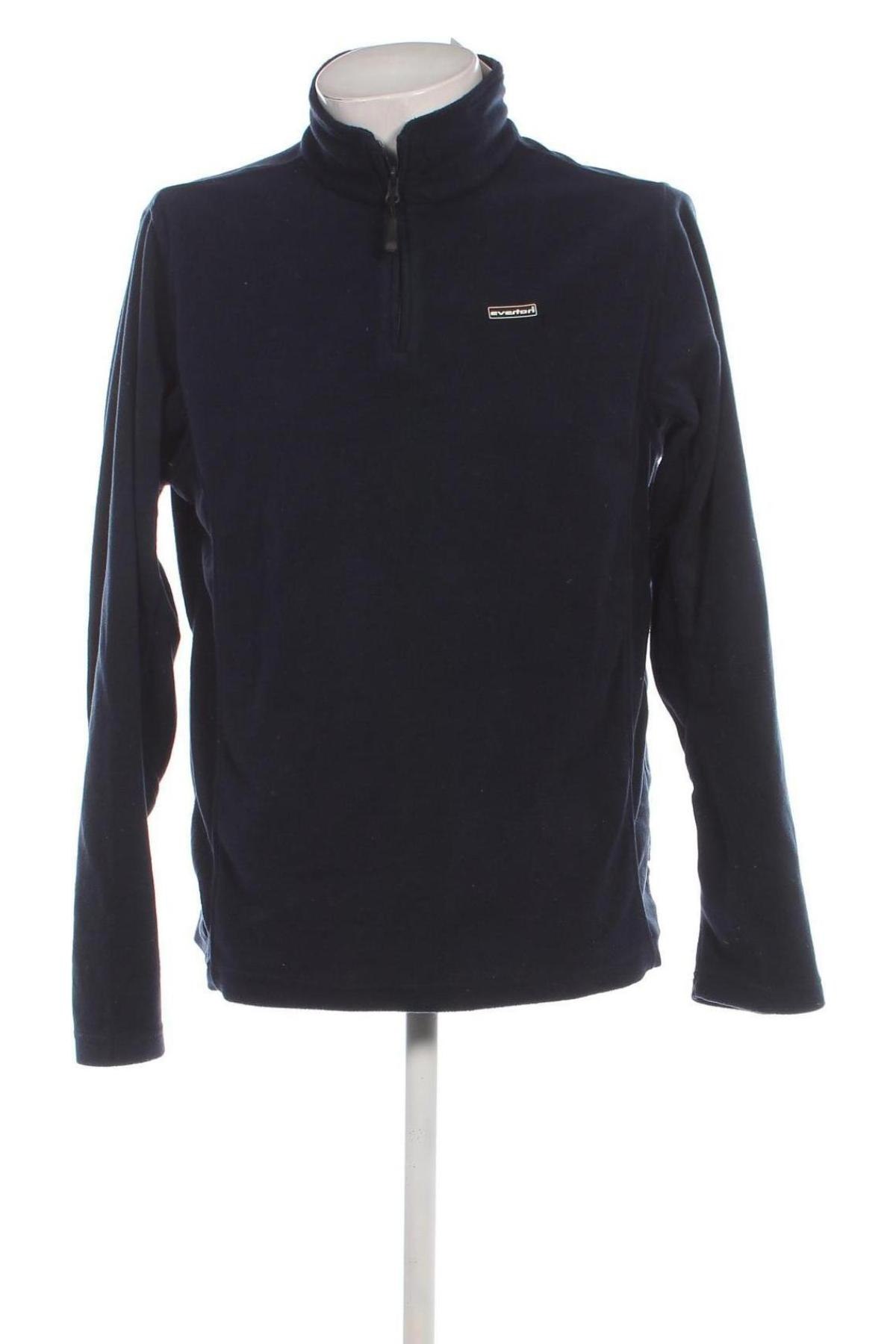 Herren Fleece Shirt Everton, Größe L, Farbe Blau, Preis € 6,99