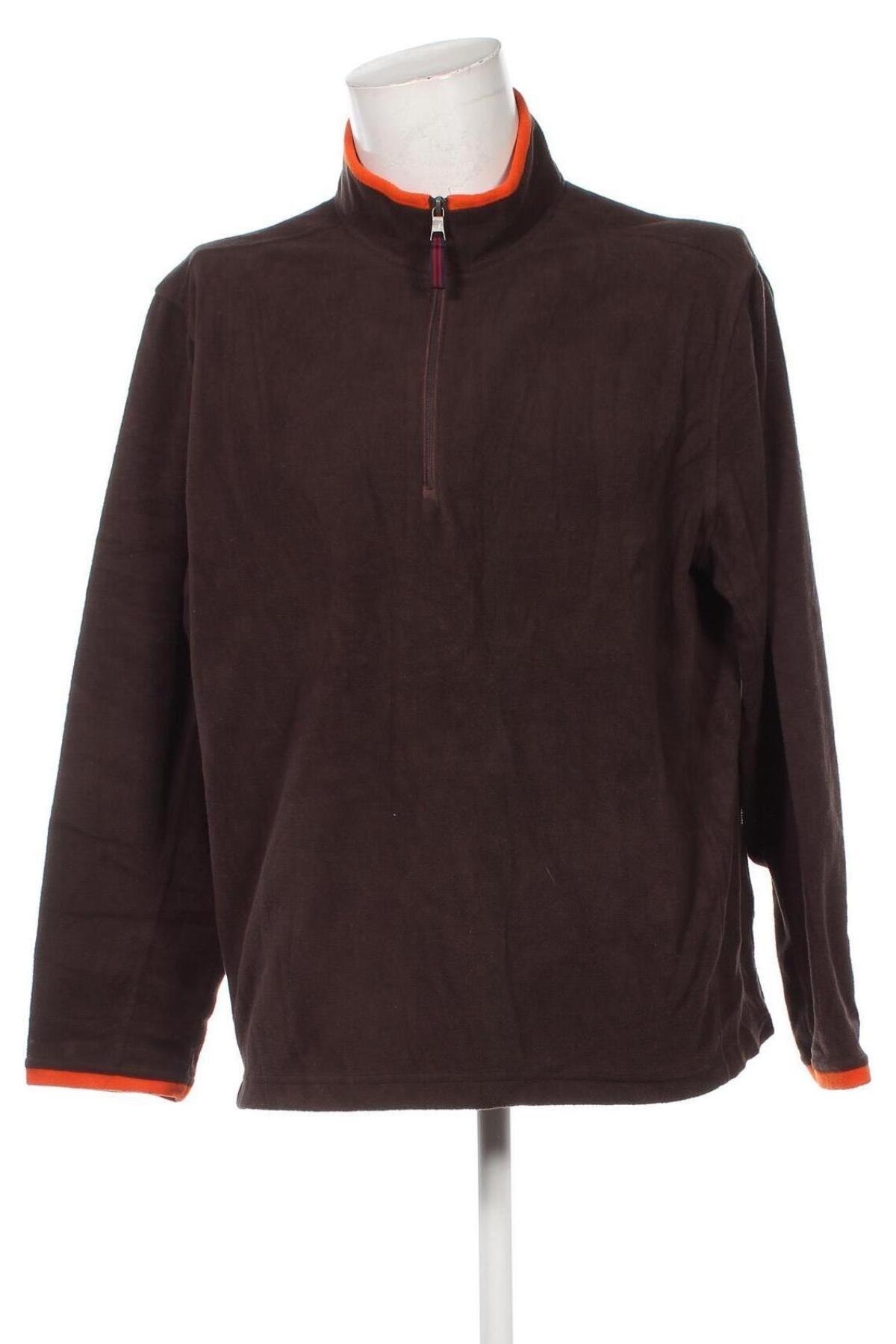 Herren Fleece Shirt G.H.Bass&Co., Größe XL, Farbe Braun, Preis € 11,99