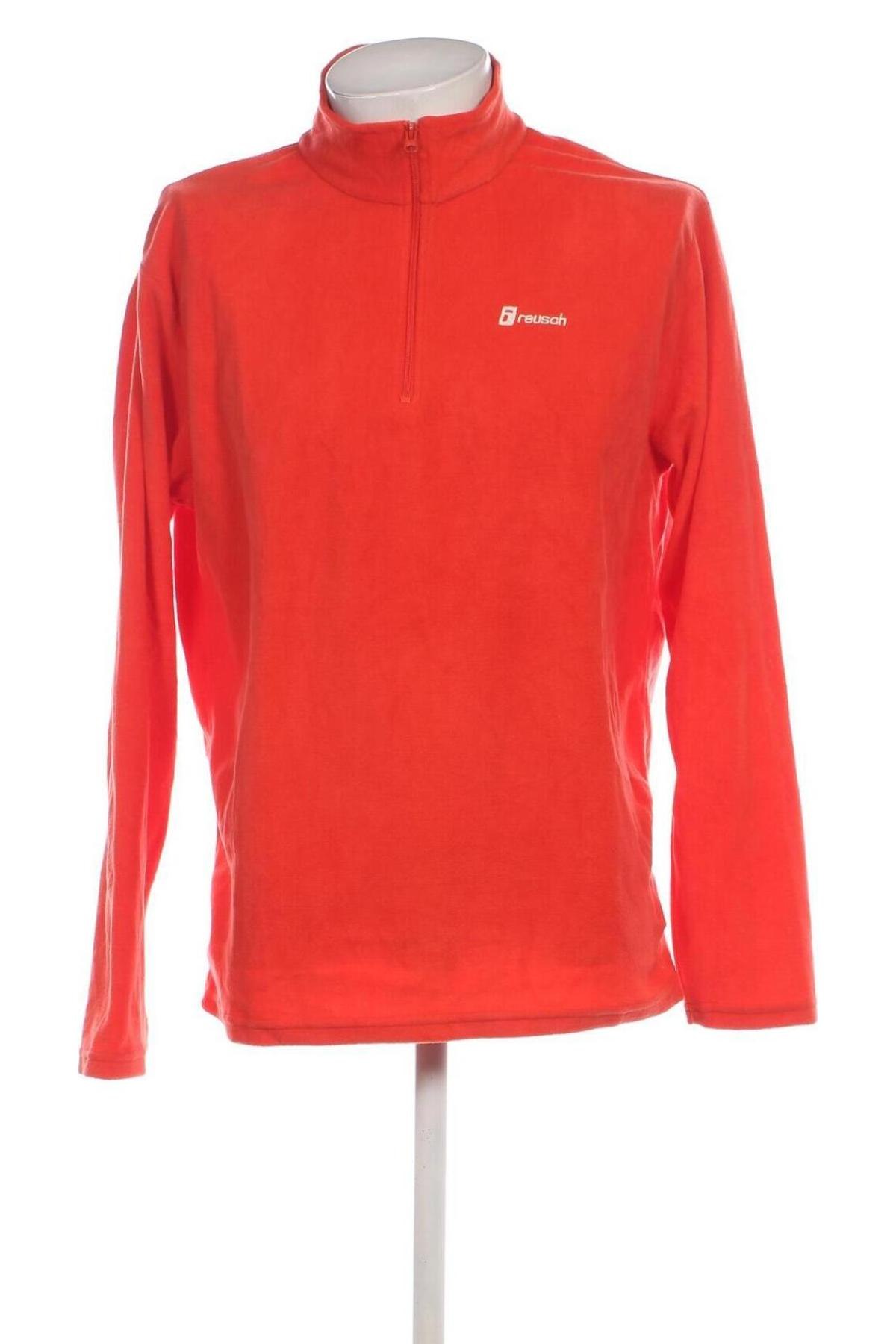 Herren Fleece Shirt Reusch, Größe XL, Farbe Orange, Preis € 27,99