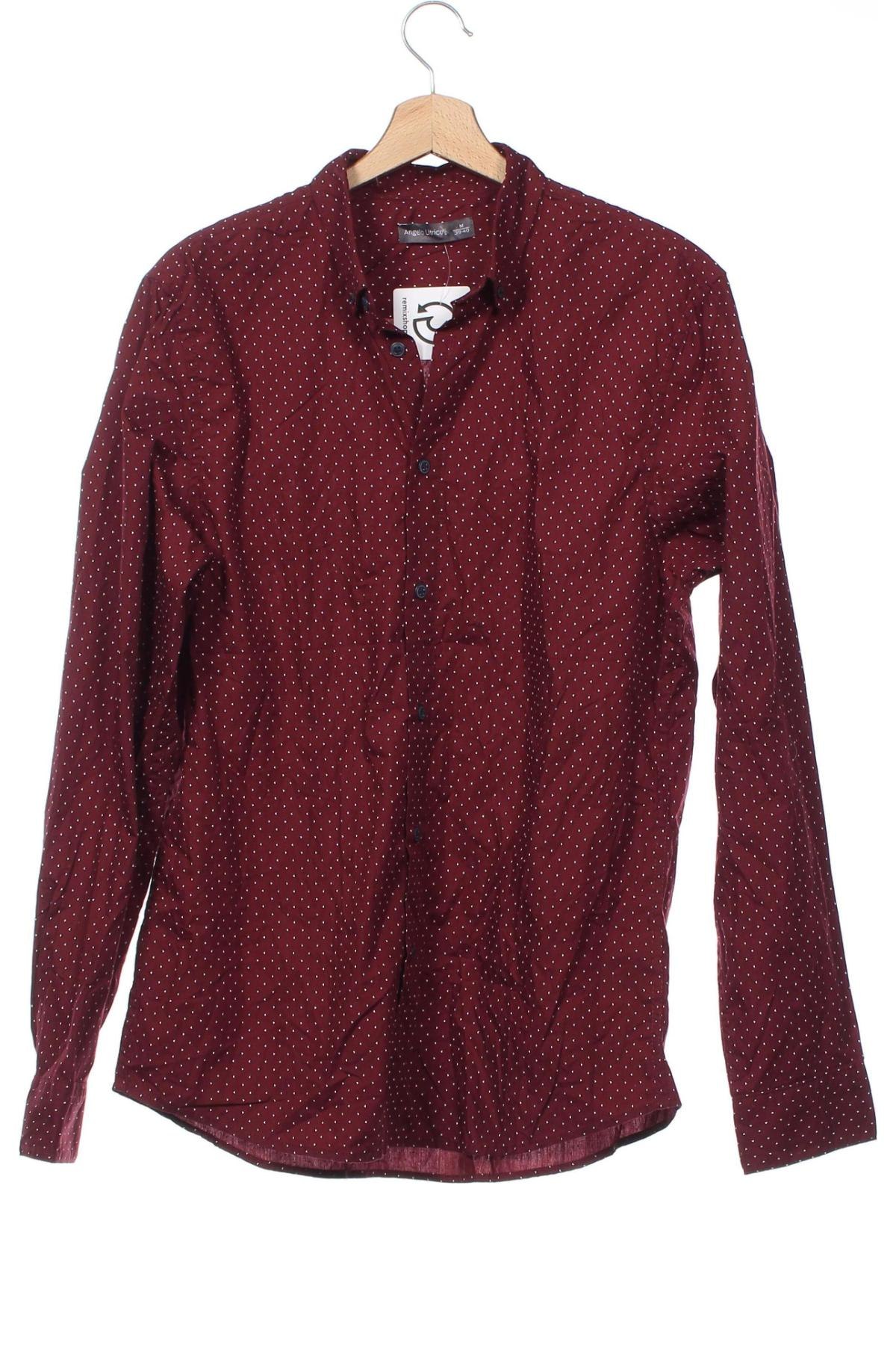 Herrenhemd Angelo Litrico, Größe M, Farbe Rot, Preis € 8,49