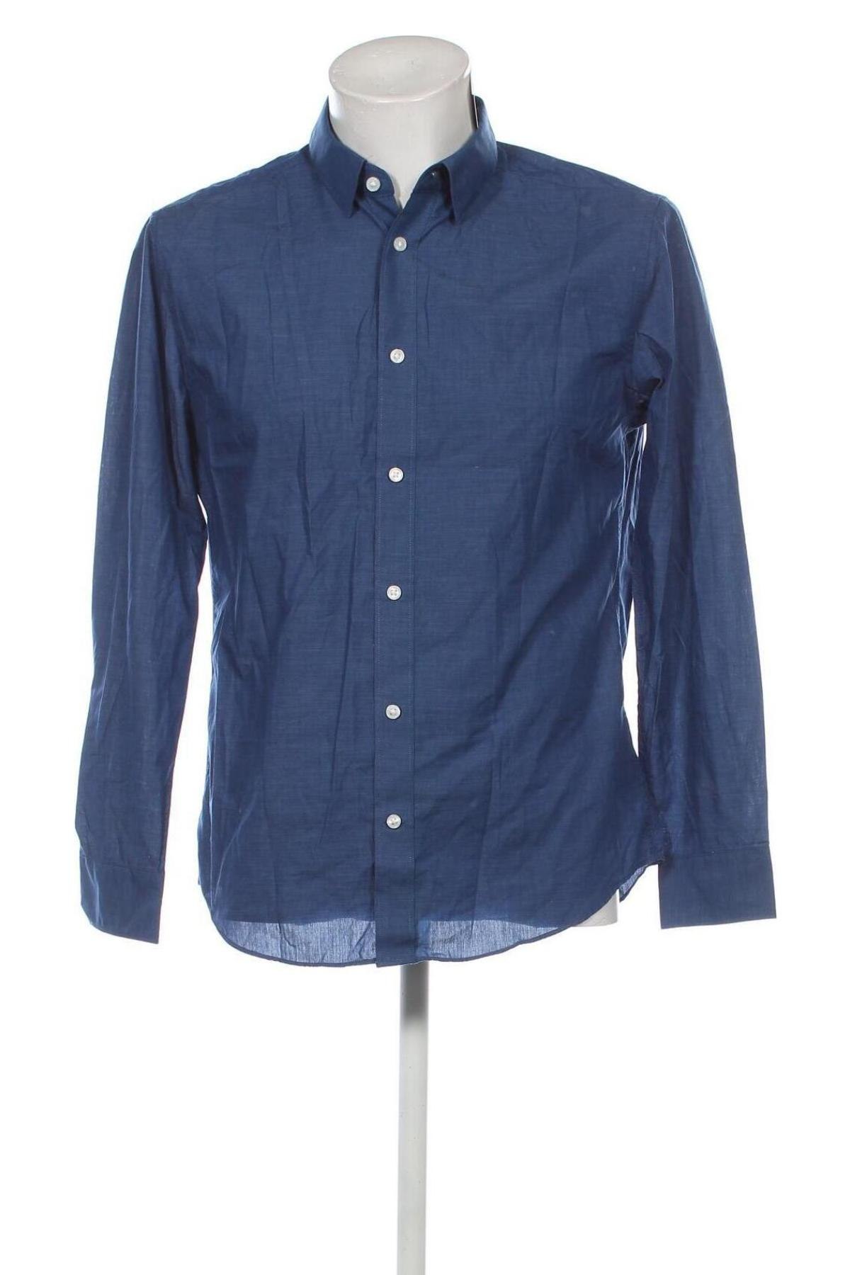 Herrenhemd H&M, Größe M, Farbe Blau, Preis € 7,49