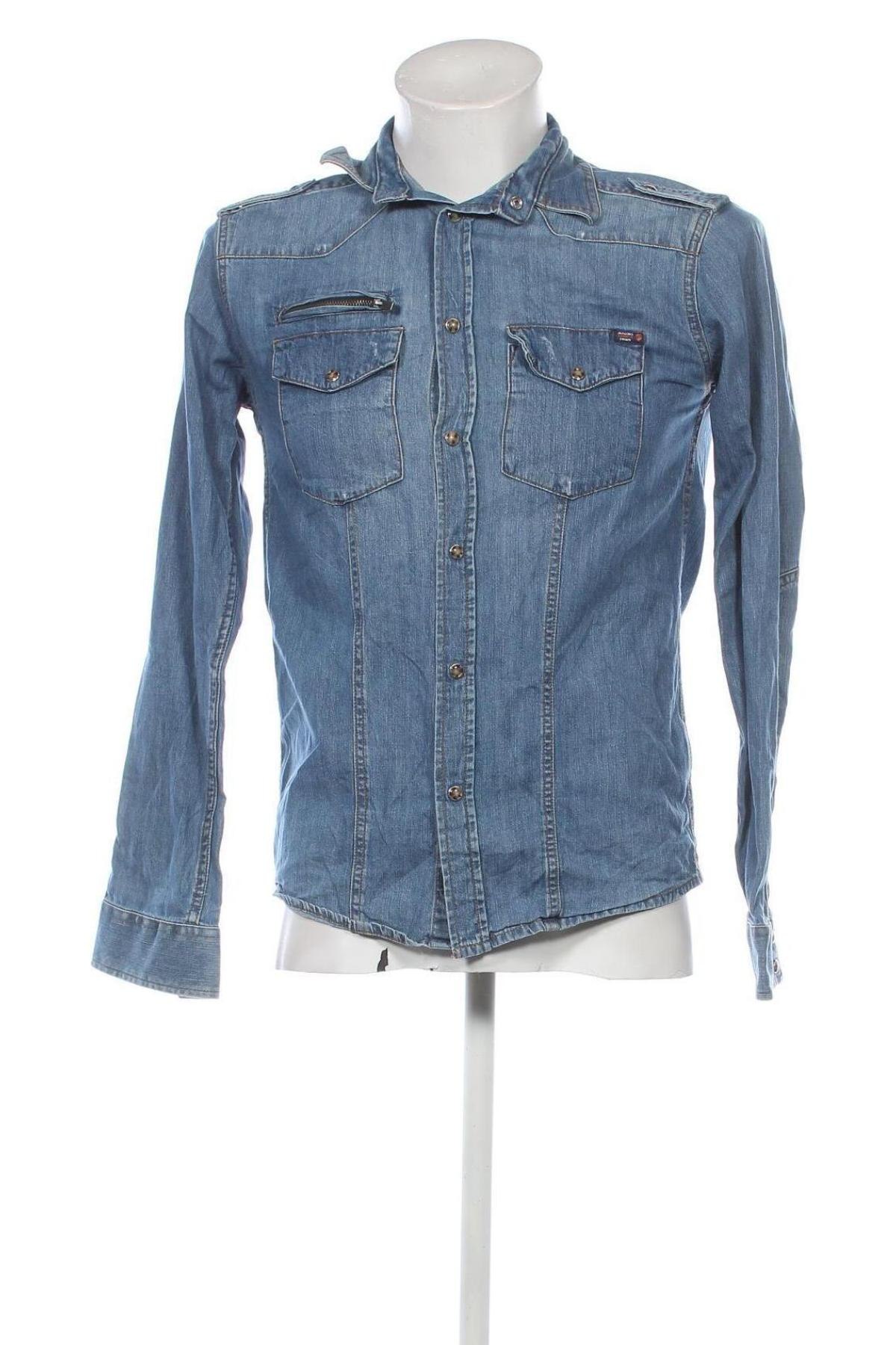 Herrenhemd Jack & Jones, Größe S, Farbe Blau, Preis € 9,99