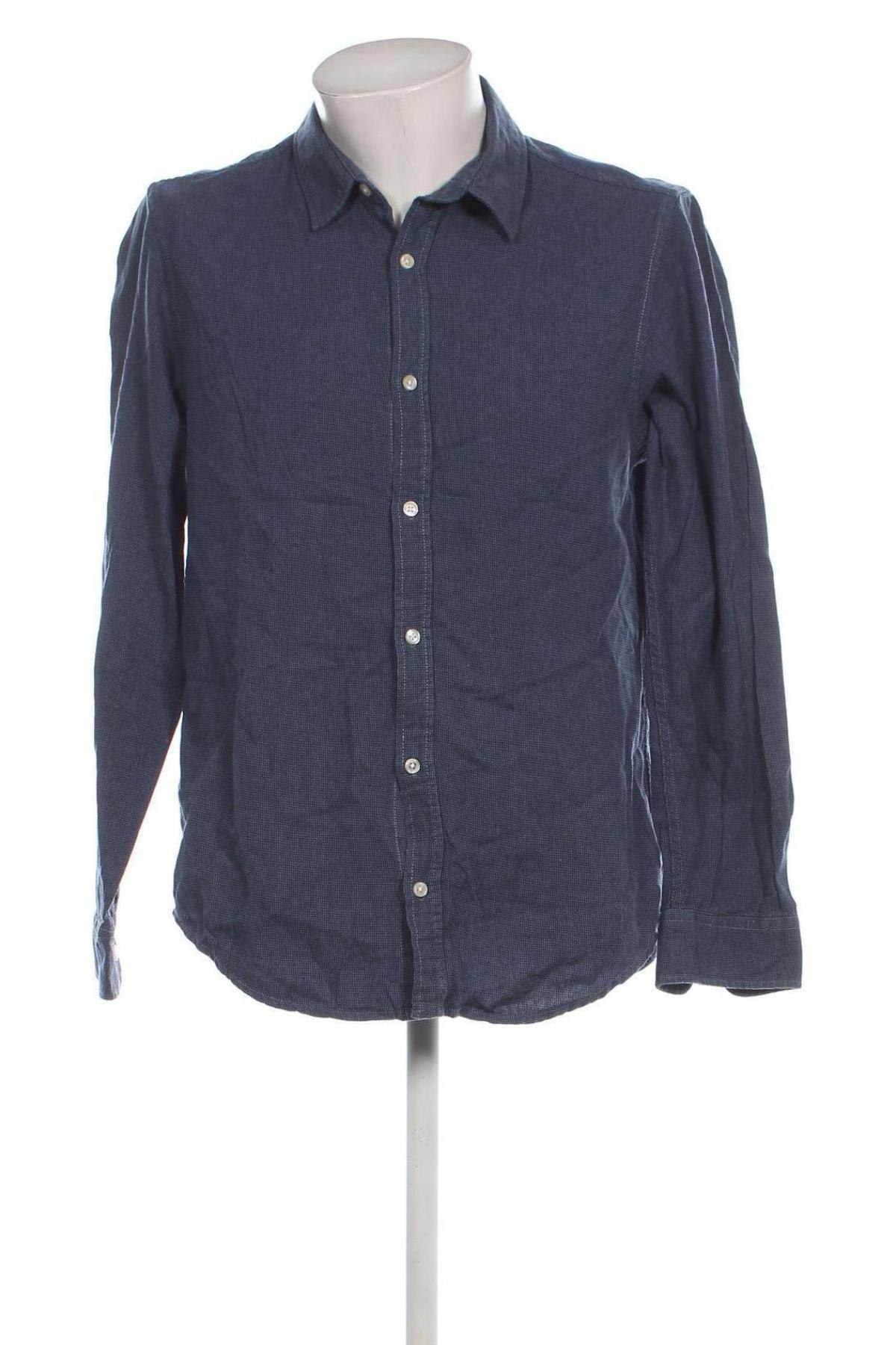 Herrenhemd Jean Pascale, Größe L, Farbe Blau, Preis € 4,49