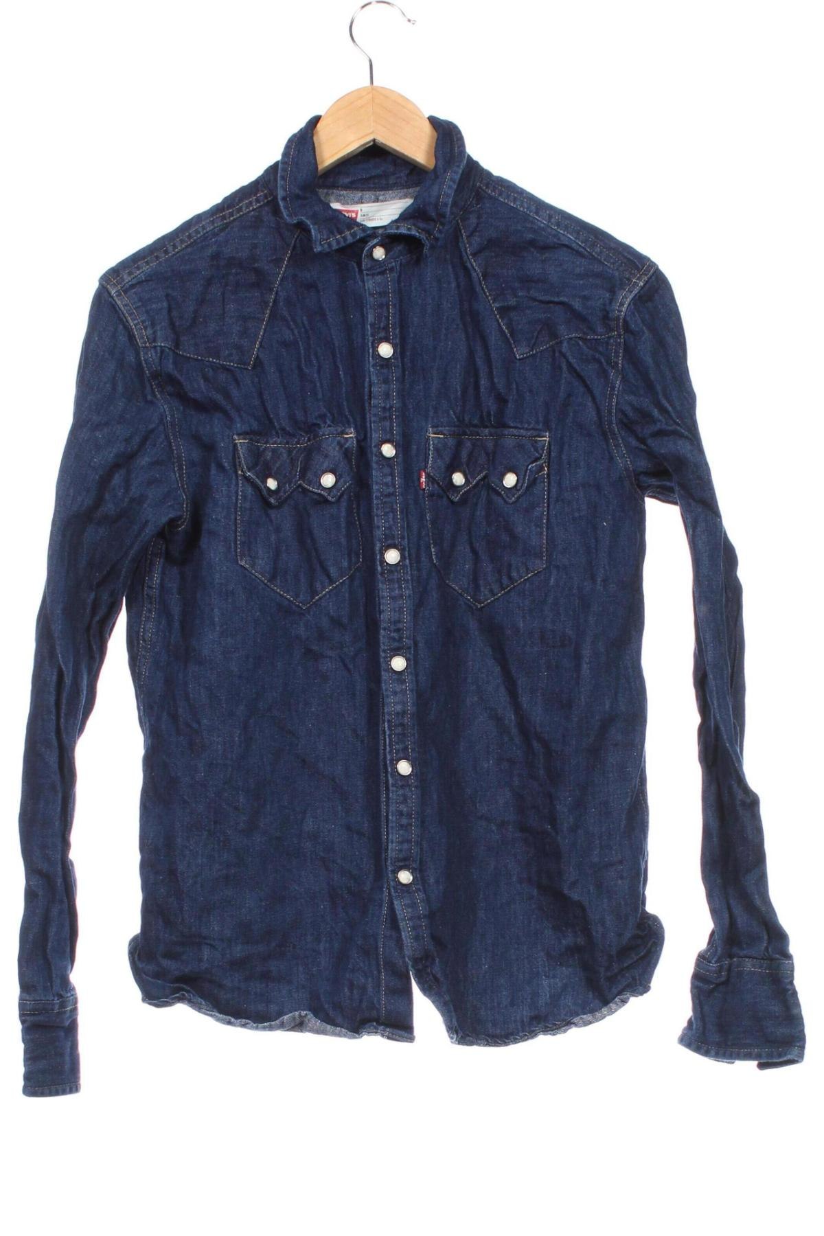 Herrenhemd Levi's, Größe M, Farbe Blau, Preis 38,49 €