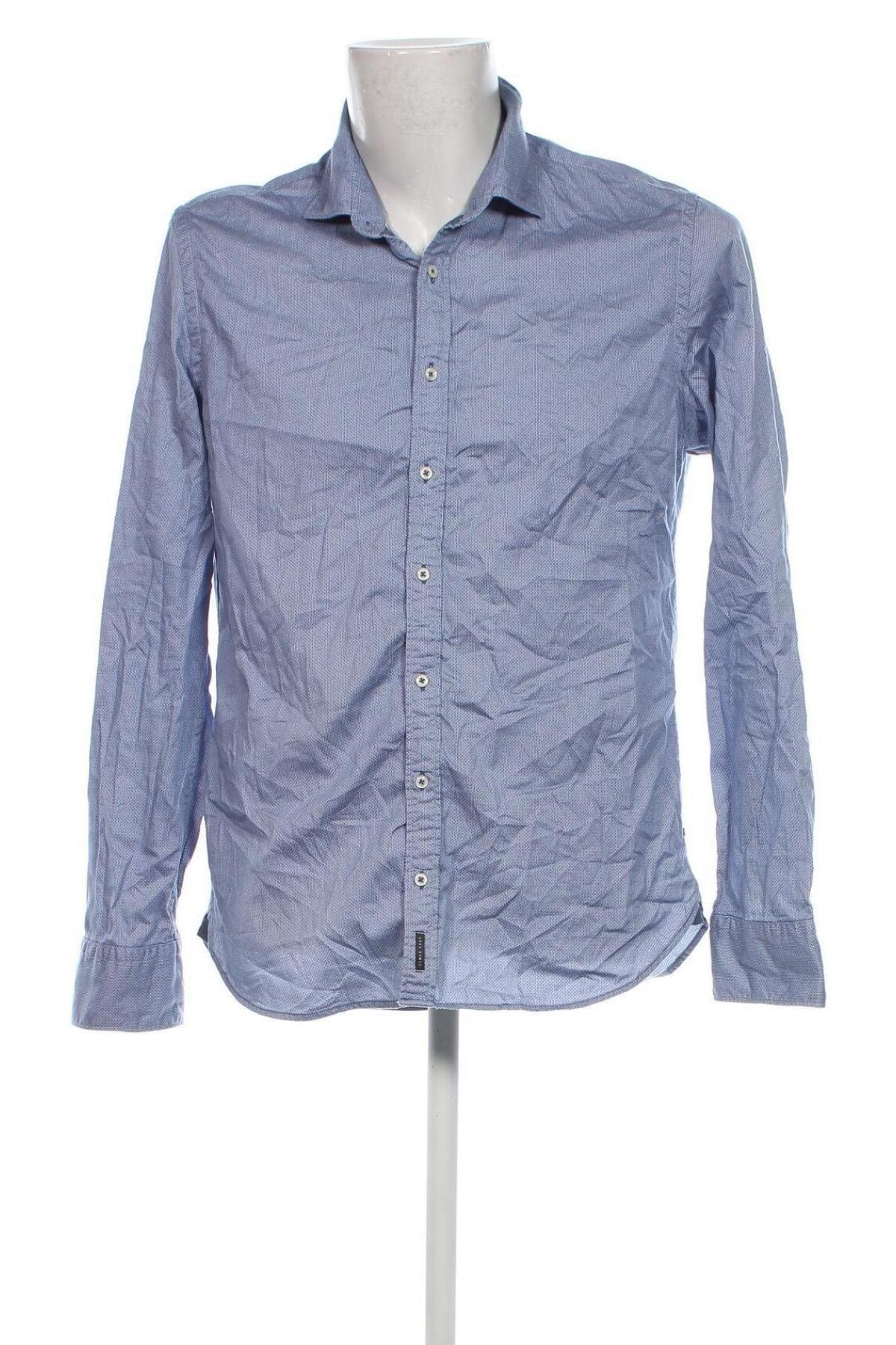 Herrenhemd Marc O'Polo, Größe L, Farbe Blau, Preis € 24,49