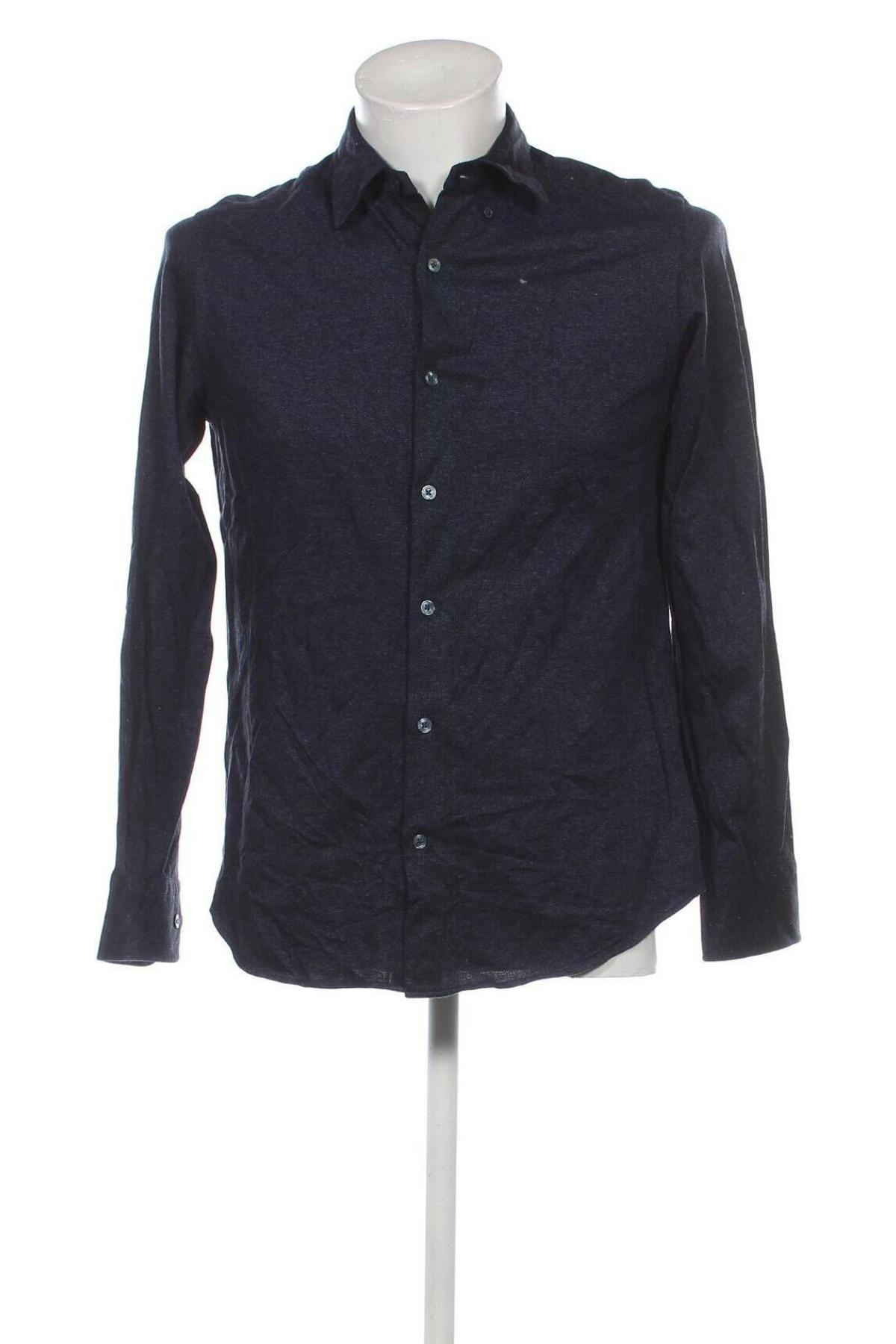 Herrenhemd Massimo Dutti, Größe M, Farbe Blau, Preis 38,49 €