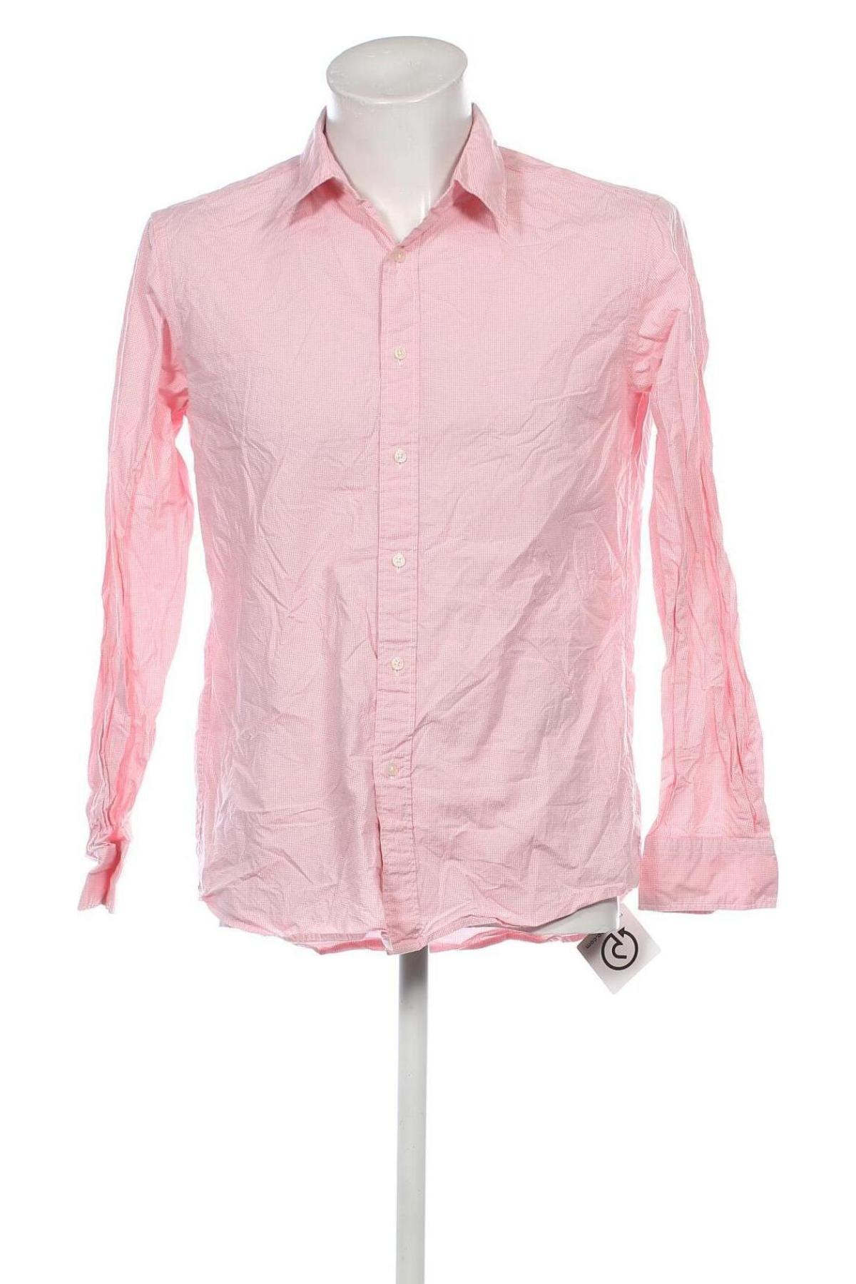 Herrenhemd Uniqlo, Größe M, Farbe Rosa, Preis € 9,99