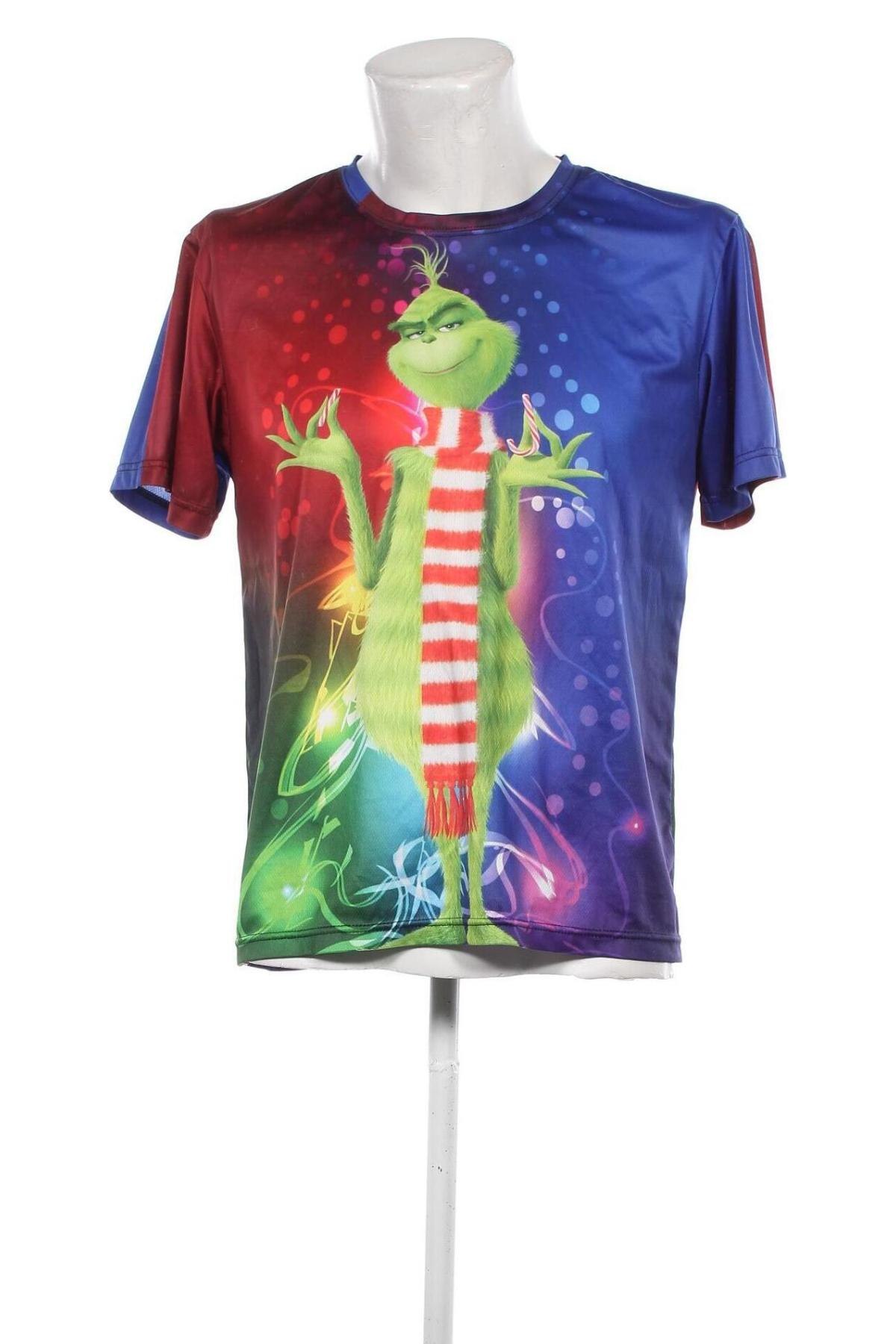 Męski T-shirt, Rozmiar L, Kolor Kolorowy, Cena 17,99 zł