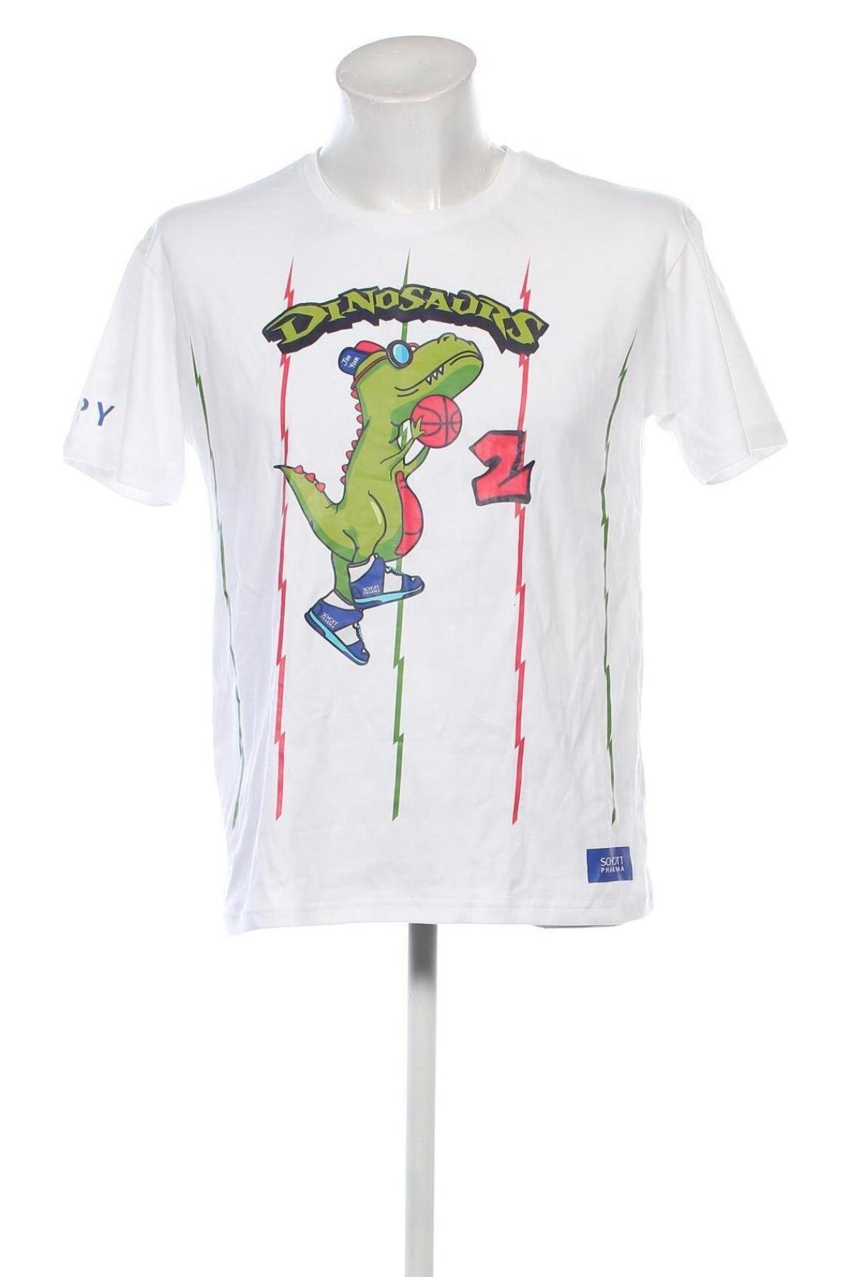 Męski T-shirt, Rozmiar XL, Kolor Biały, Cena 94,99 zł