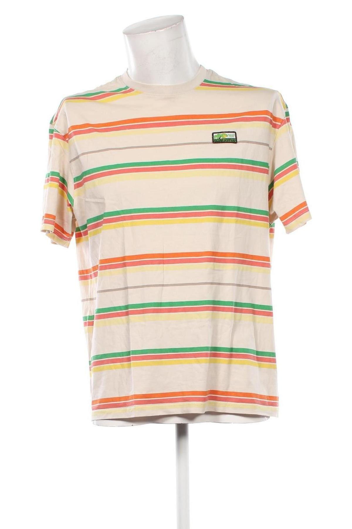 Męski T-shirt Bershka, Rozmiar M, Kolor Kolorowy, Cena 26,99 zł