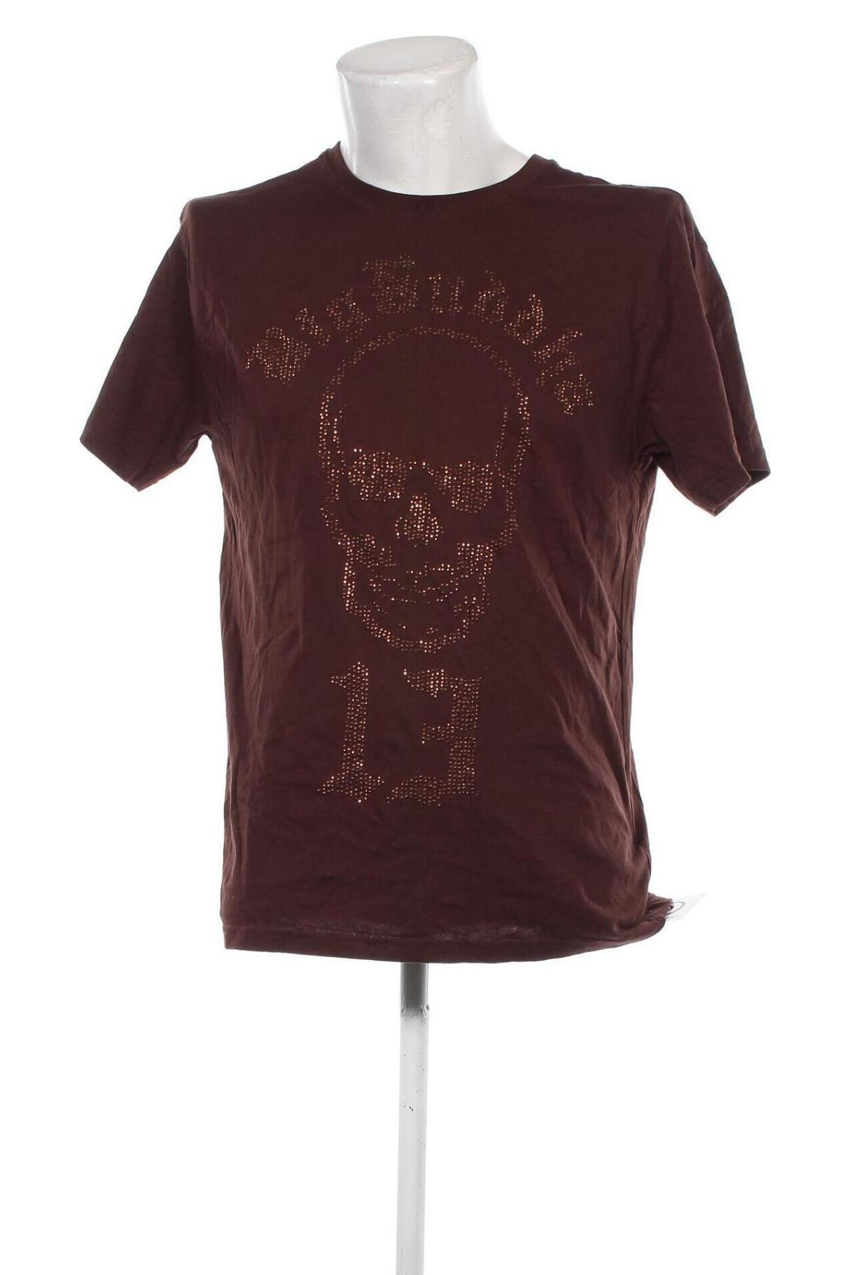 Herren T-Shirt Buddha, Größe L, Farbe Braun, Preis € 5,99