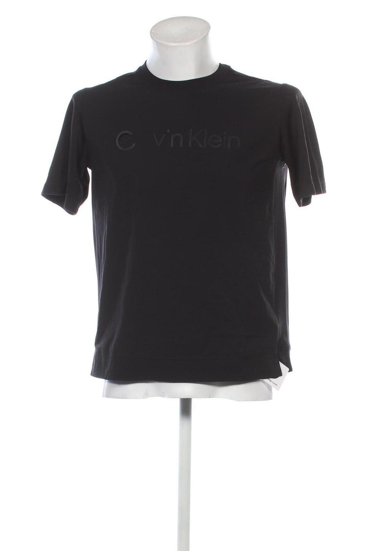 Herren T-Shirt Calvin Klein, Größe S, Farbe Schwarz, Preis 53,99 €