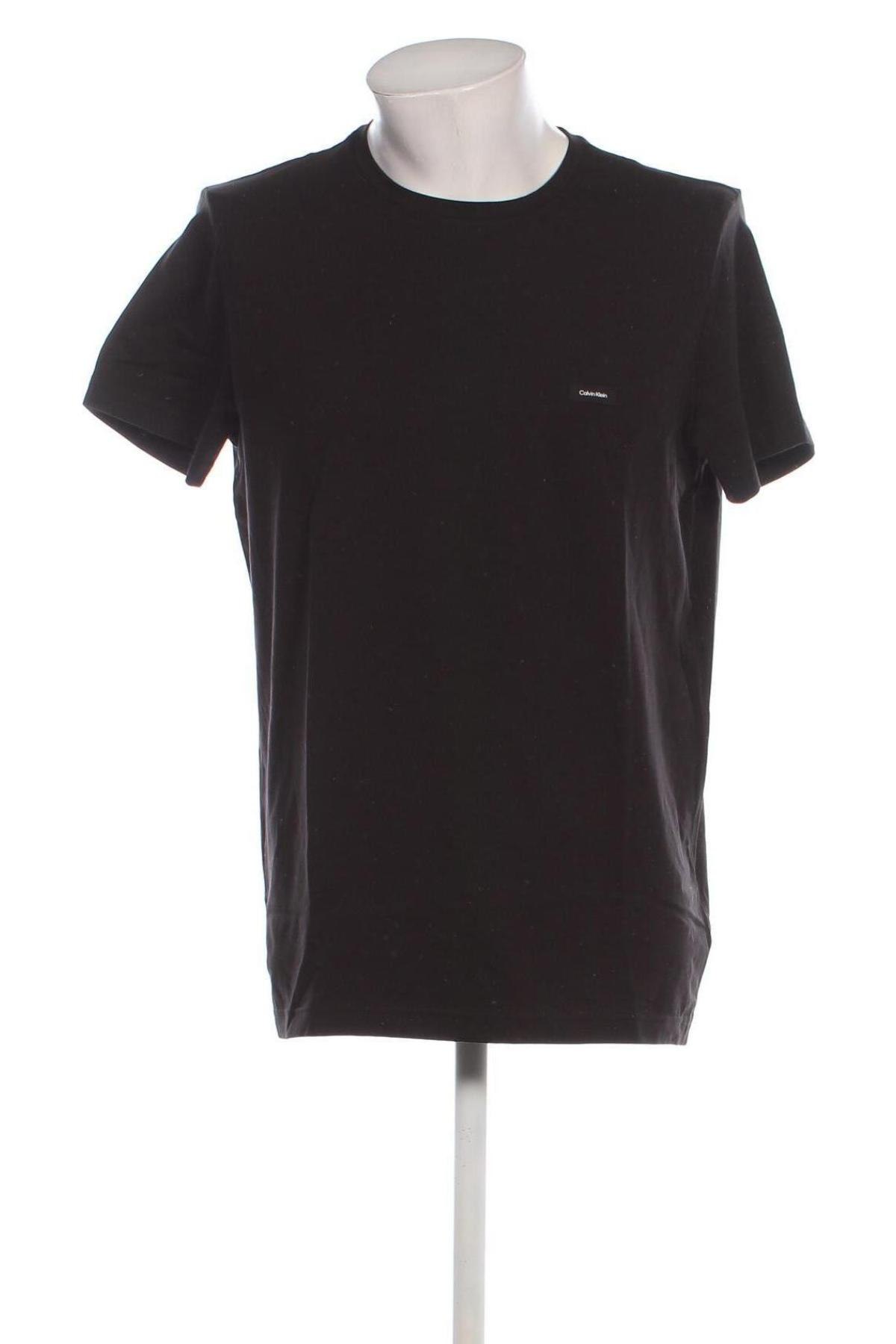 Męski T-shirt Calvin Klein, Rozmiar XXL, Kolor Czarny, Cena 262,99 zł