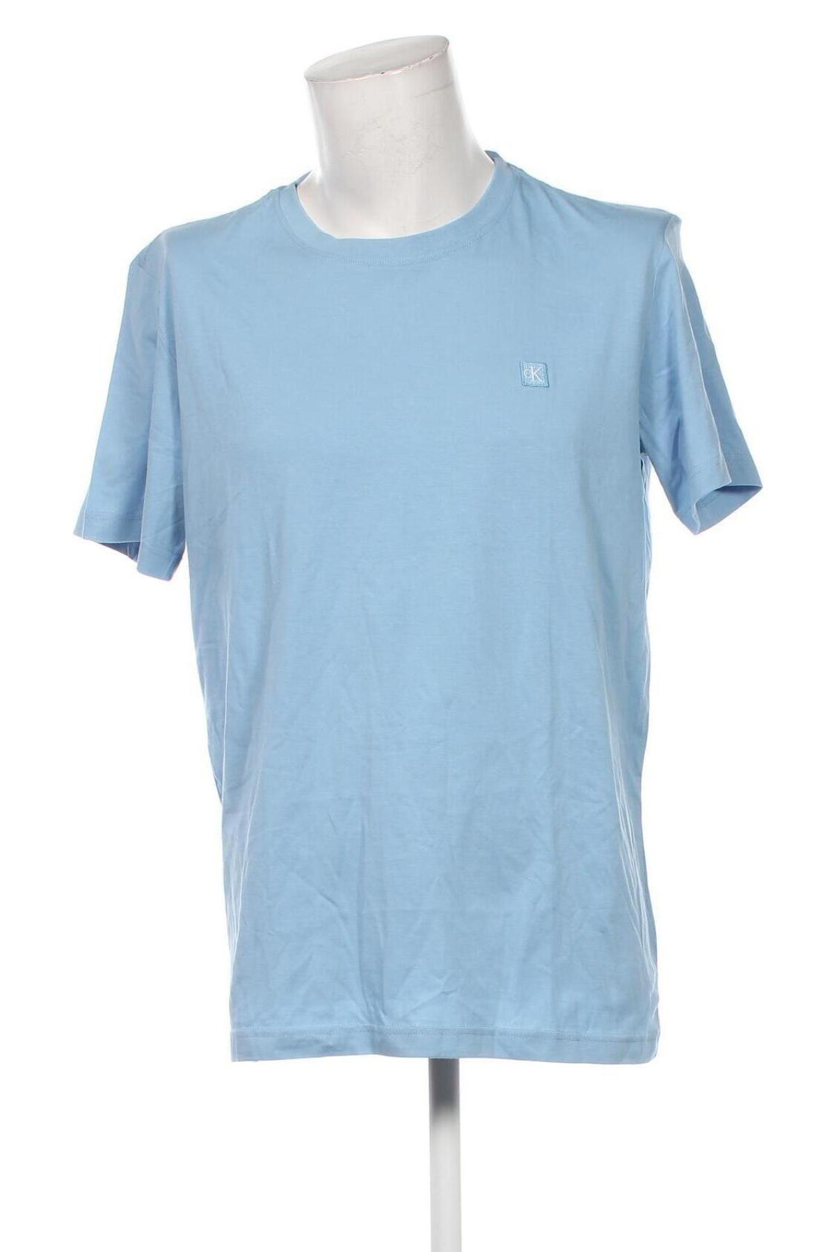 Herren T-Shirt Calvin Klein Jeans, Größe XL, Farbe Blau, Preis 37,99 €