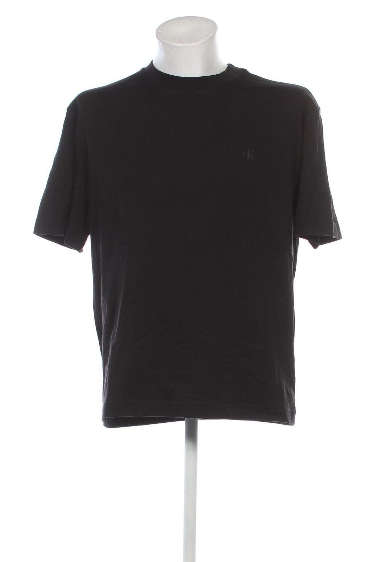 Tricou de bărbați Calvin Klein Jeans, Mărime S, Culoare Negru, Preț 175,99 Lei